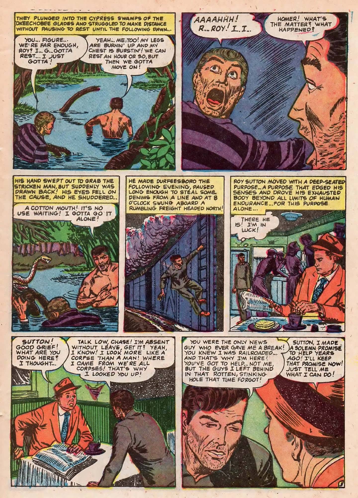 Read online Justice (1947) comic -  Issue #27 - 7