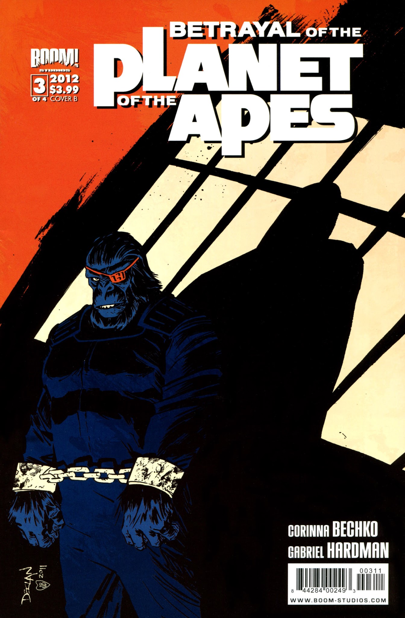 Read online Betrayal of the Planet of the Apes comic -  Issue #3 - 1
