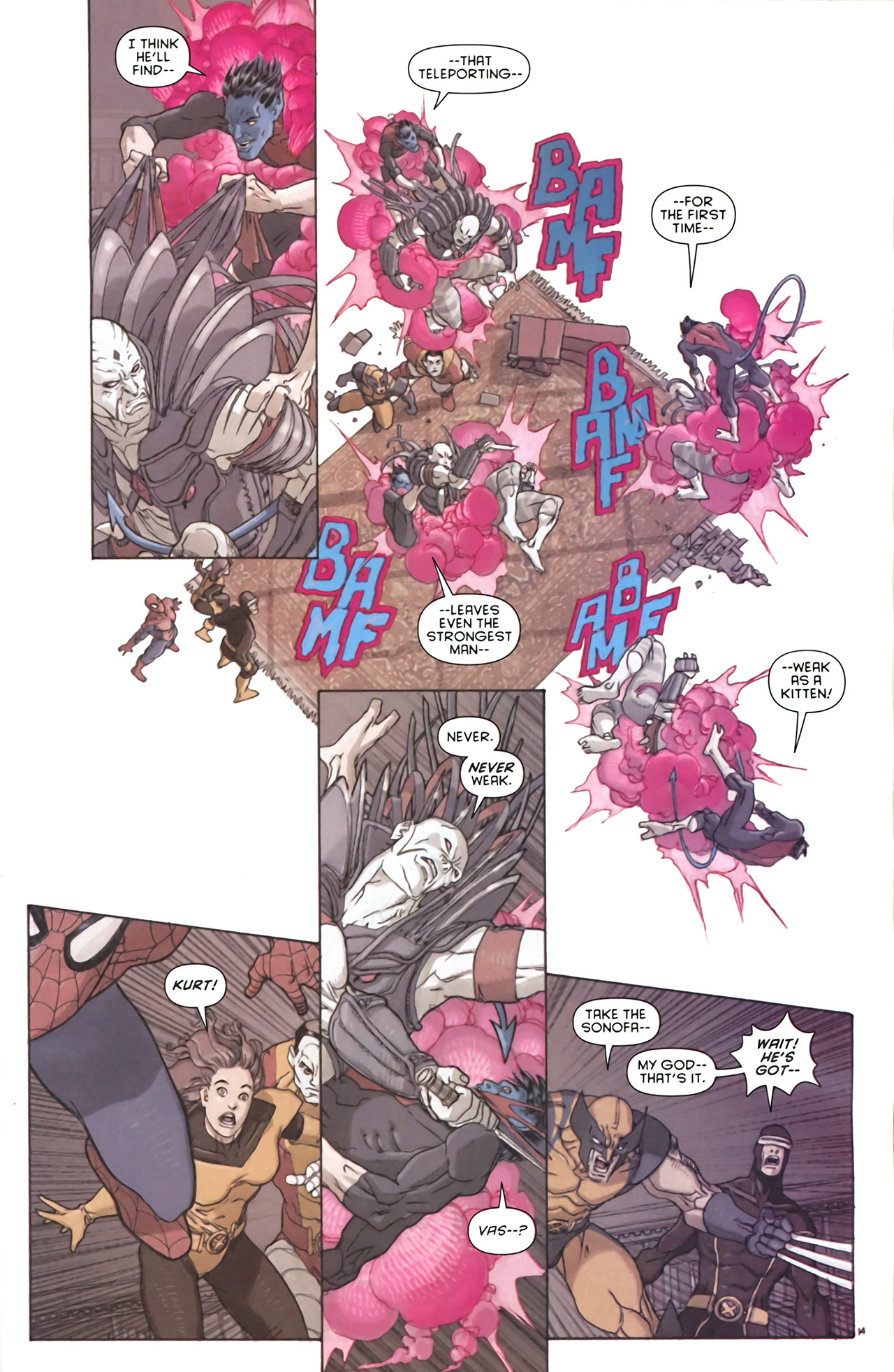 Read online X-Men/Spider-Man comic -  Issue #4 - 15