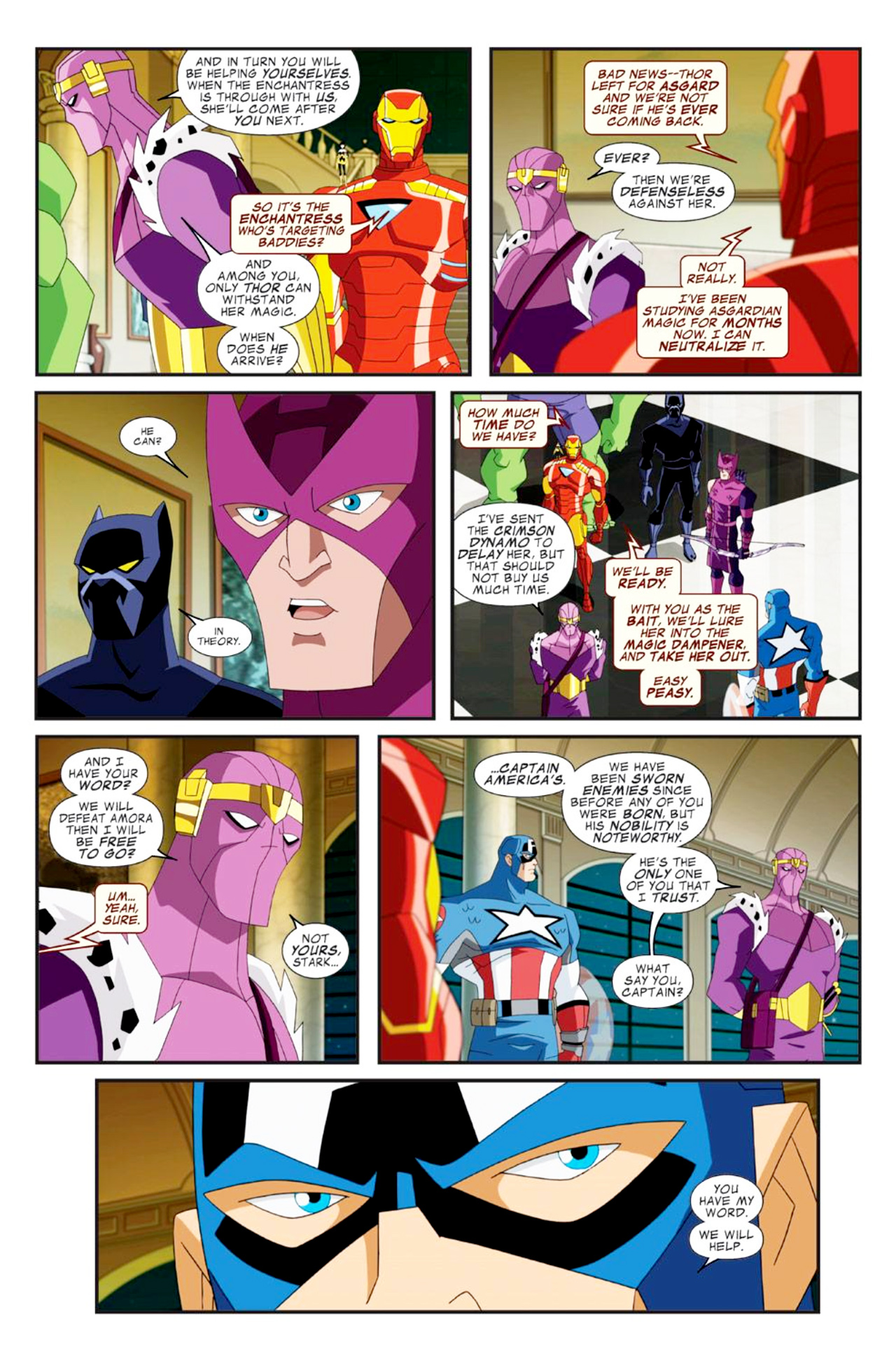 Read online Marvel Universe Avengers Earth's Mightiest Heroes comic -  Issue #15 - 9