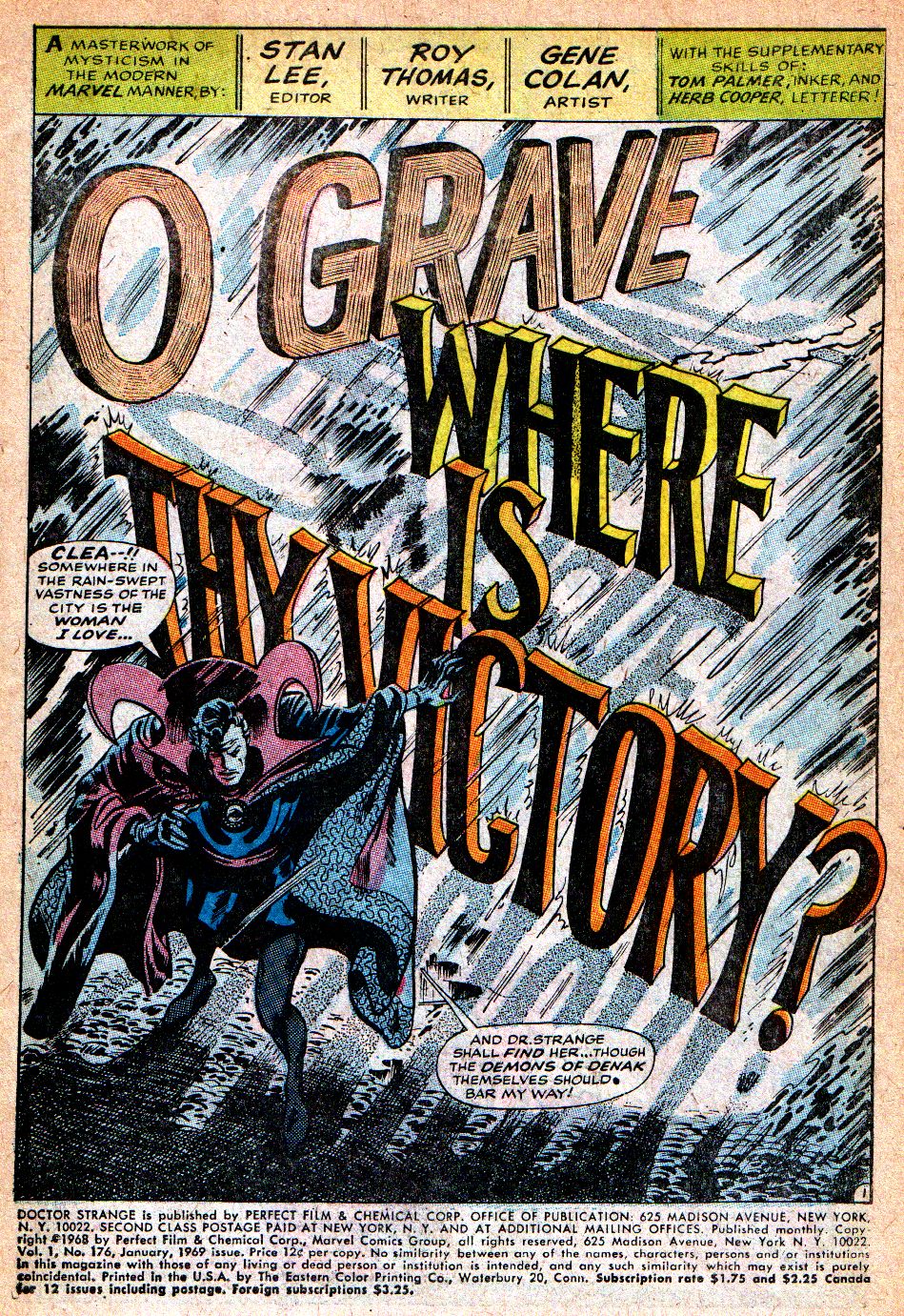 Read online Marvel Masterworks: Doctor Strange comic -  Issue # TPB 3 - 151