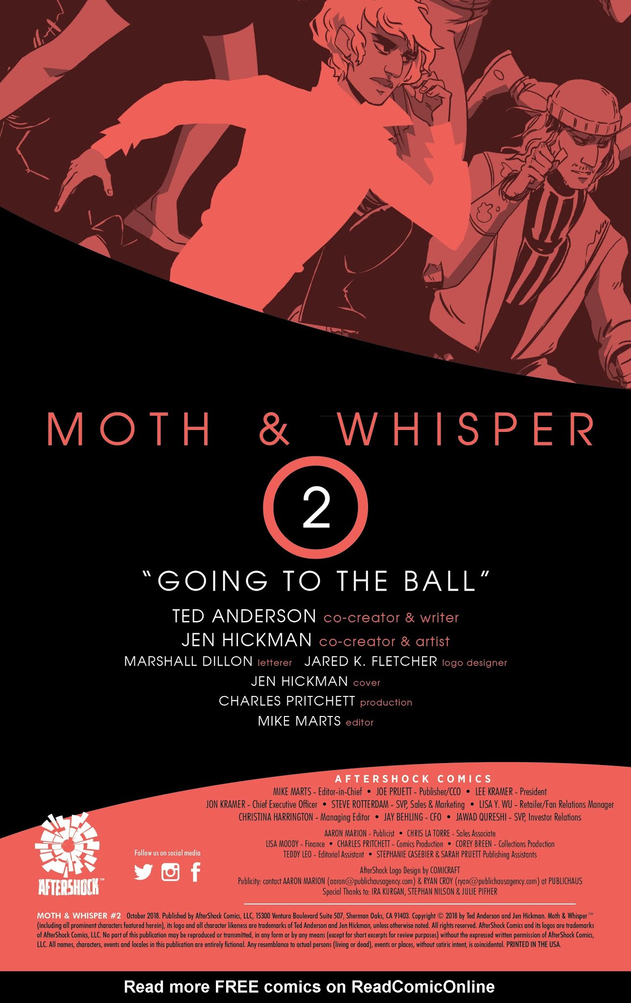 Read online Moth & Whisper comic -  Issue #2 - 2
