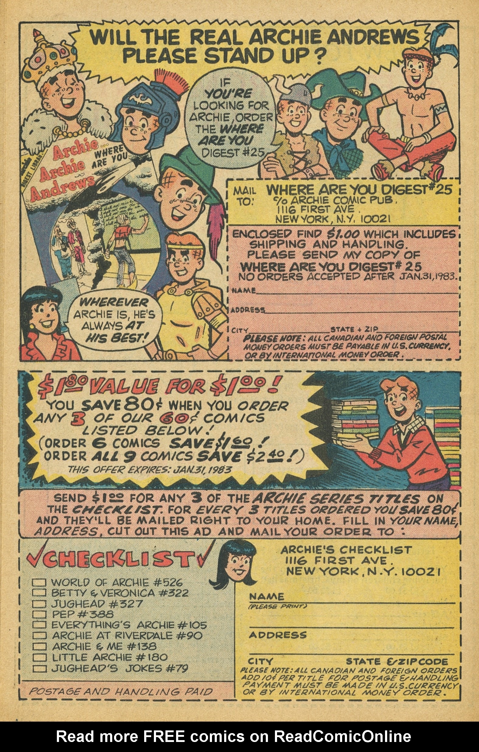 Read online Archie Giant Series Magazine comic -  Issue #525 - 26
