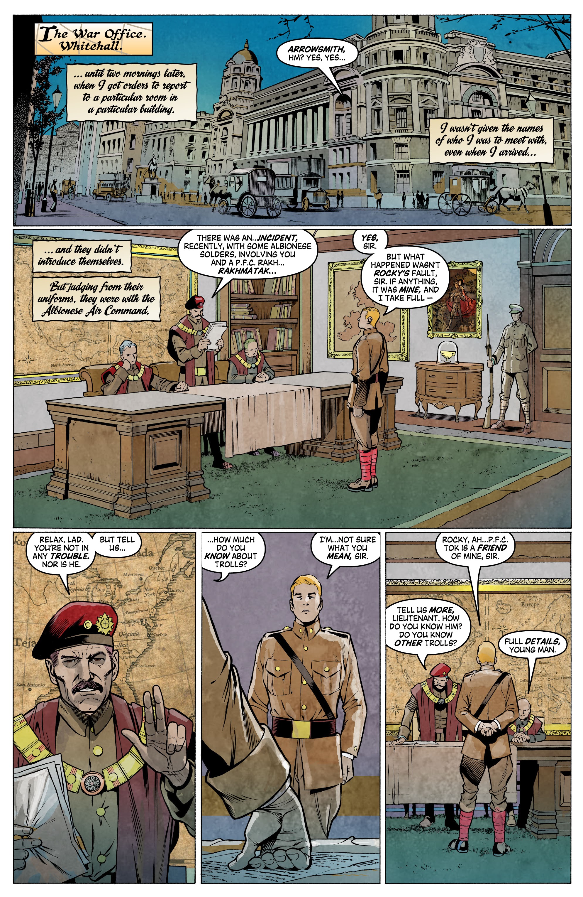 Read online Arrowsmith: Behind Enemy Lines comic -  Issue #1 - 19
