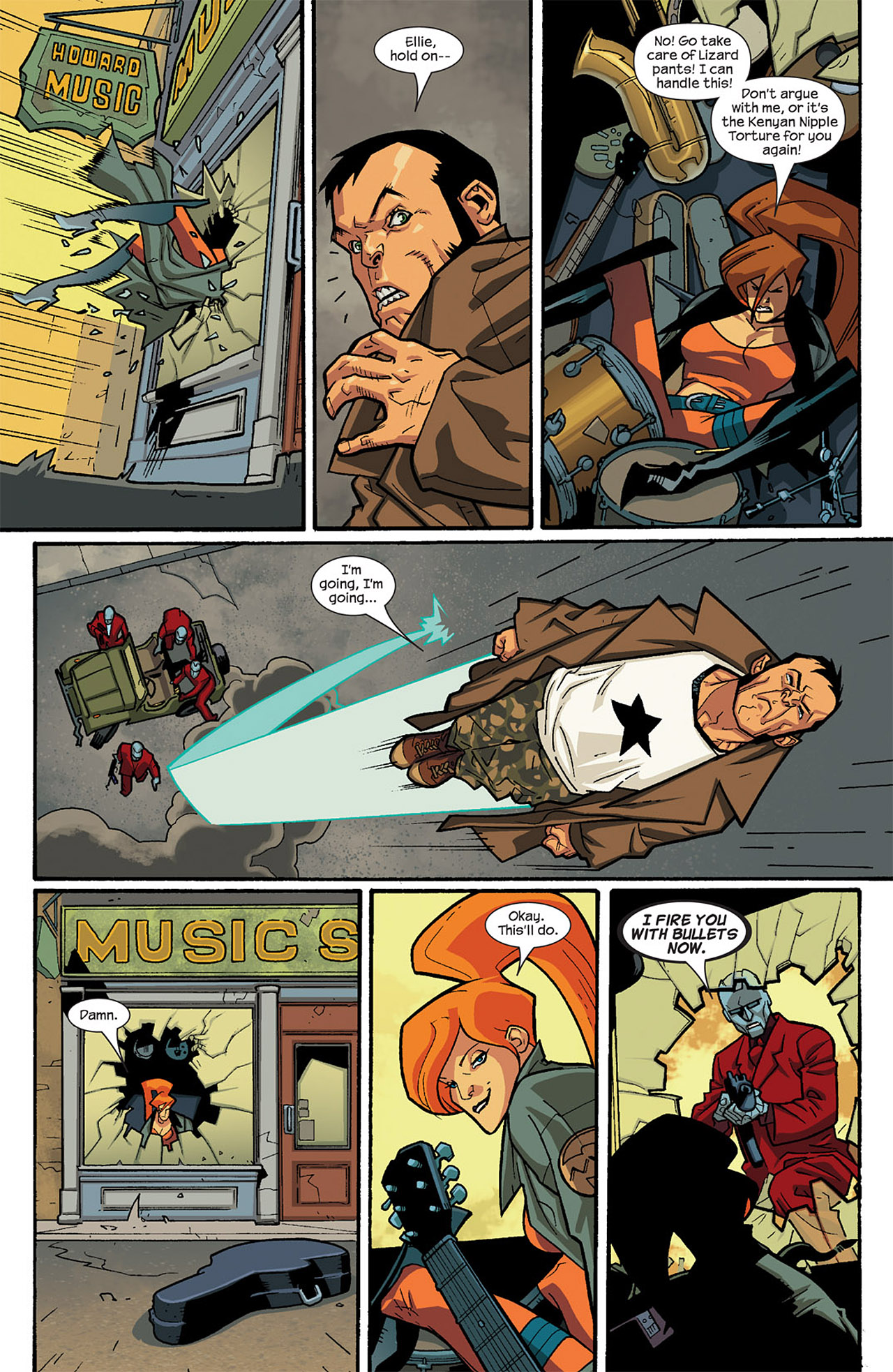 Read online Nextwave: Agents Of H.A.T.E. comic -  Issue #1 - 16