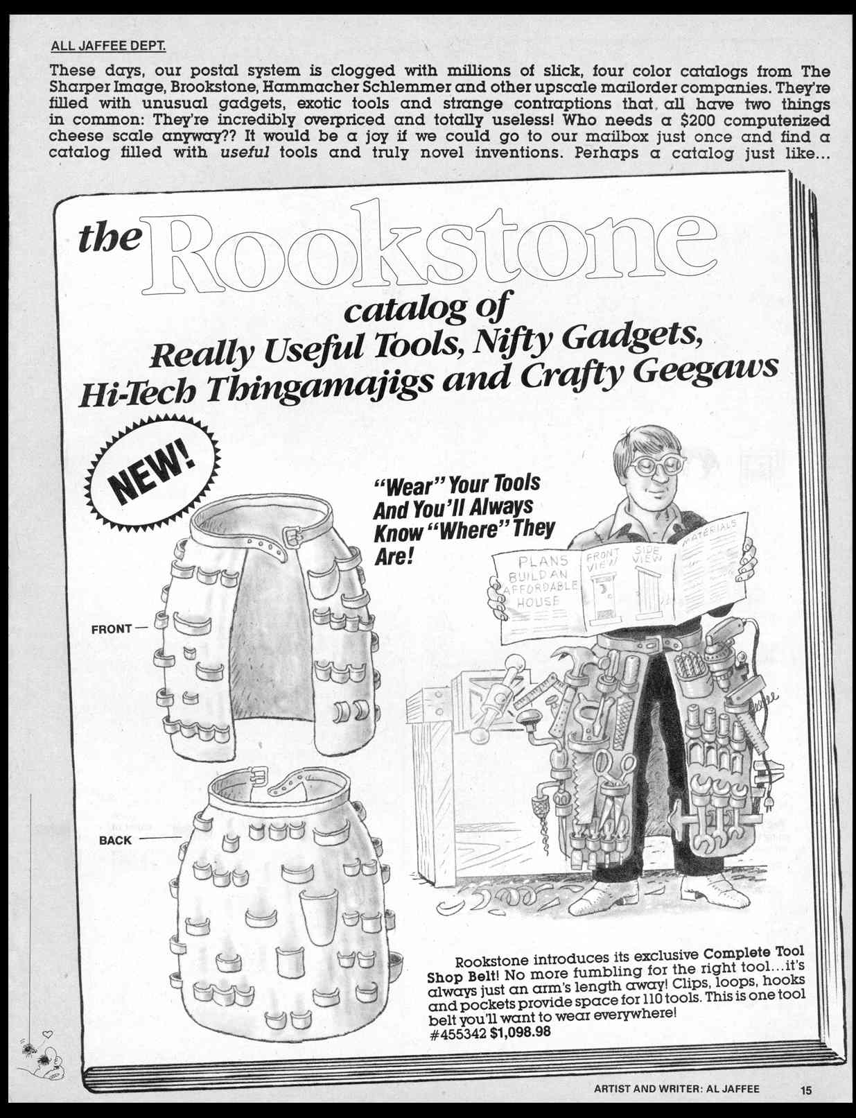 Read online MAD comic -  Issue #289 - 17