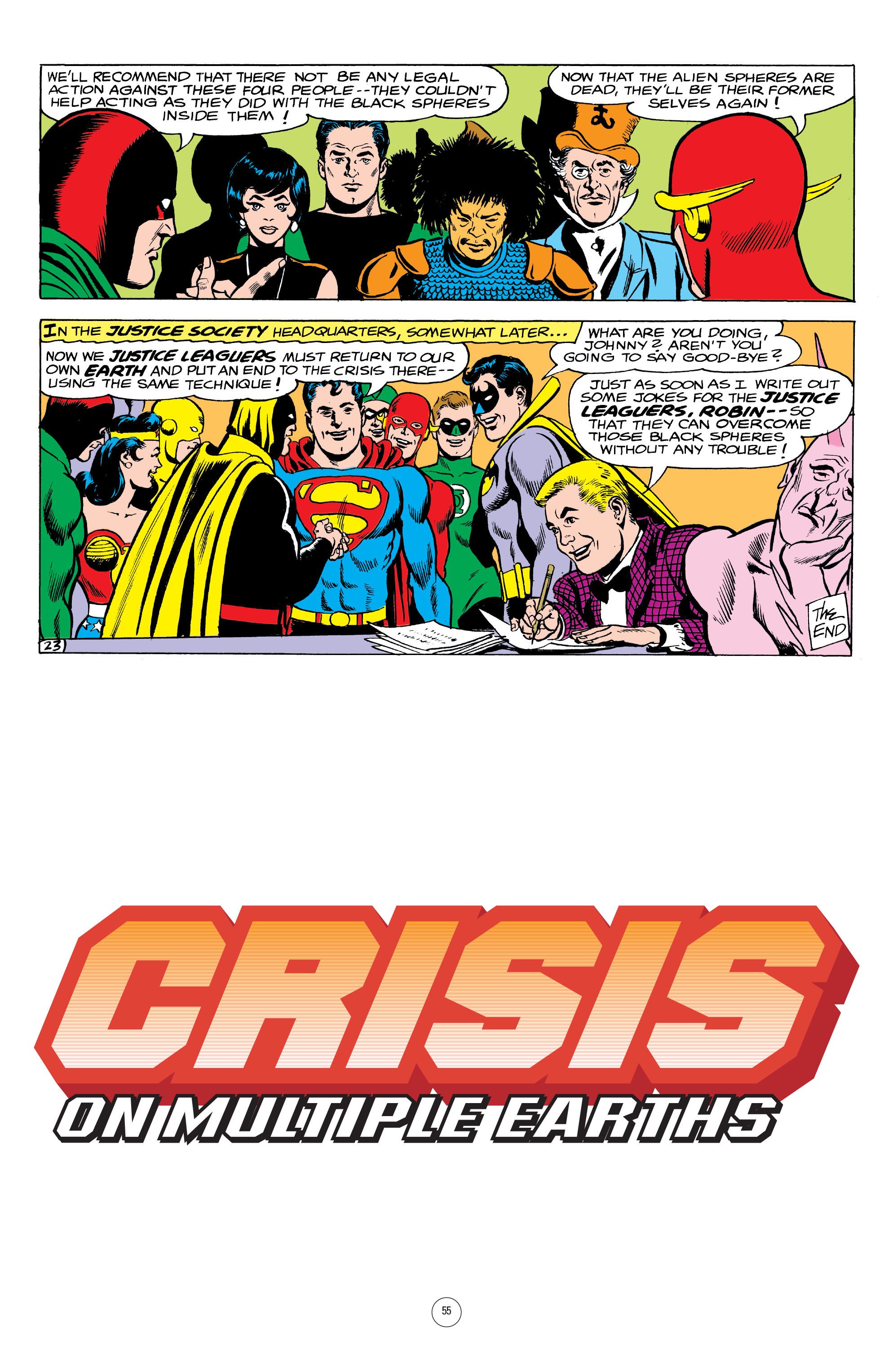 Read online Crisis on Multiple Earths comic -  Issue # TPB 2 - 55