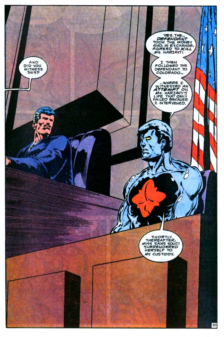 Read online Captain Atom (1987) comic -  Issue #49 - 21