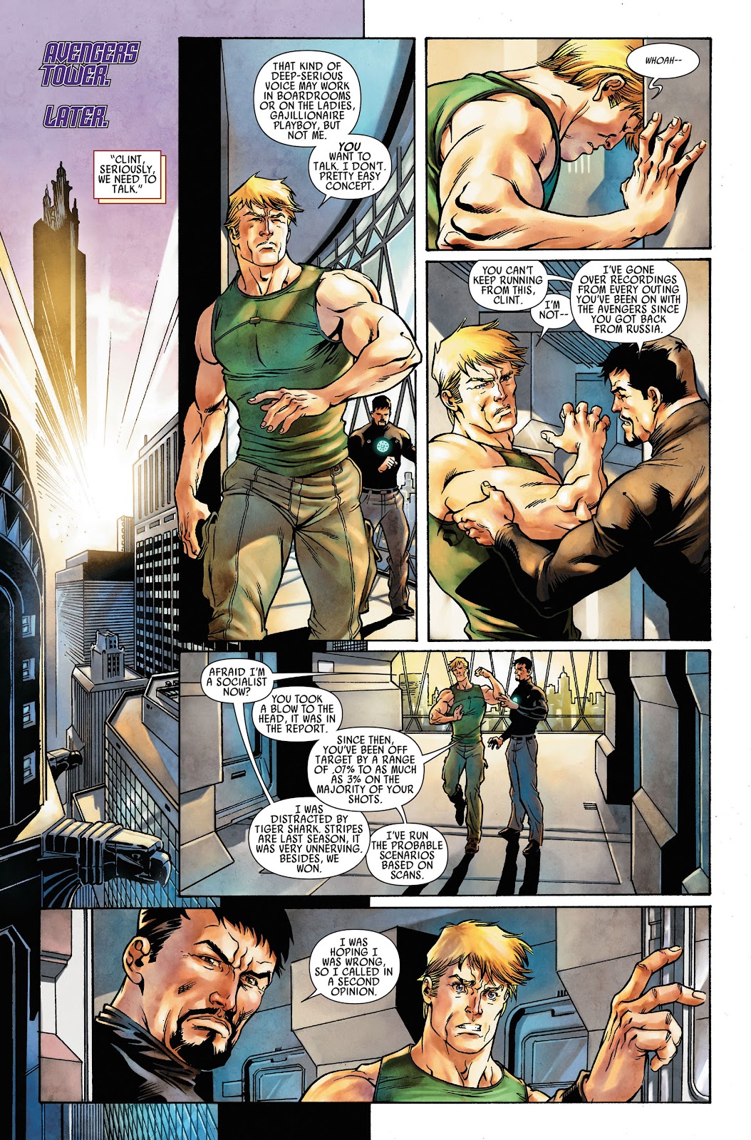Hawkeye: Blindspot issue 1 - Page 6