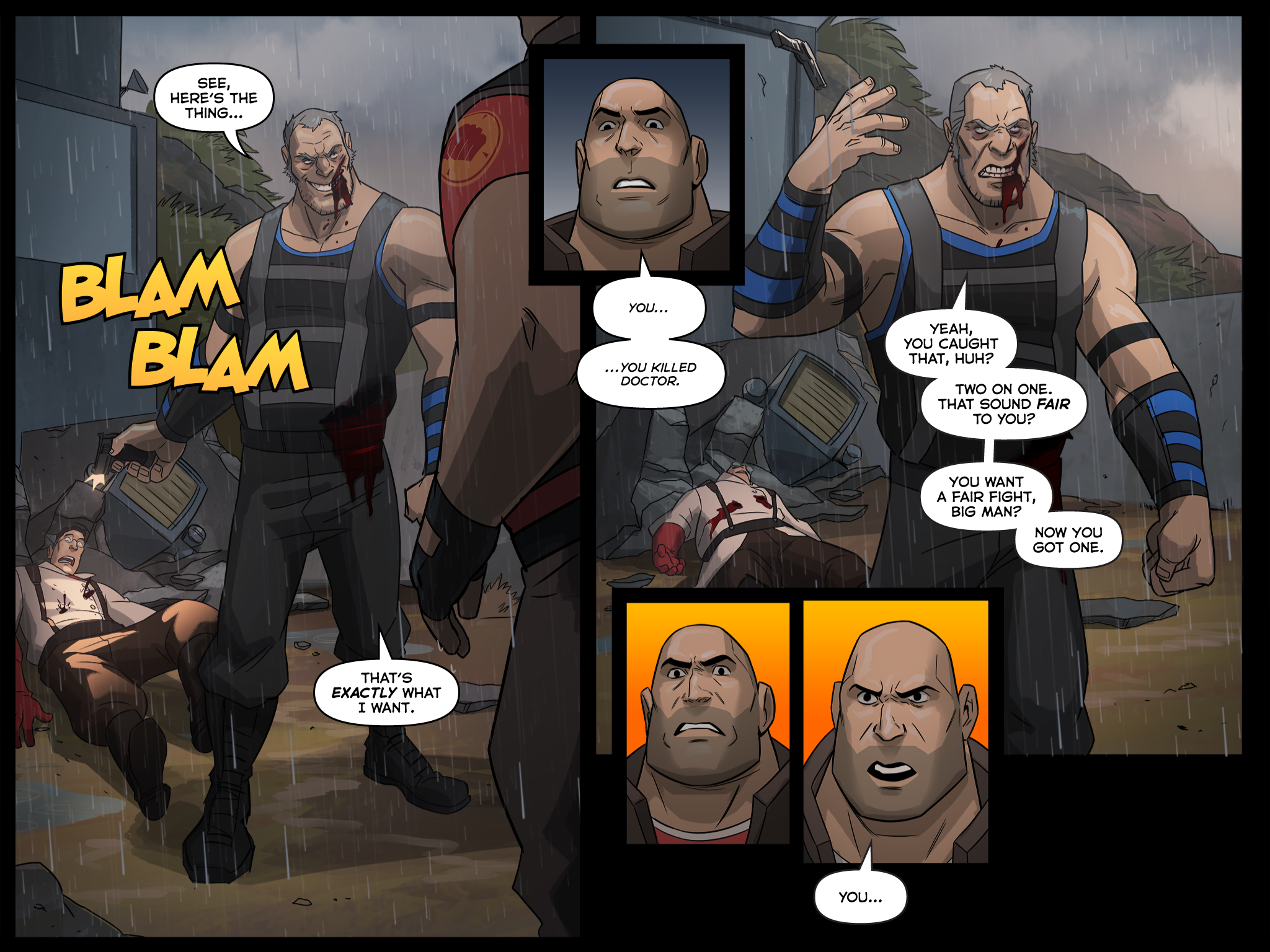 Read online Team Fortress 2 comic -  Issue #6 - 121