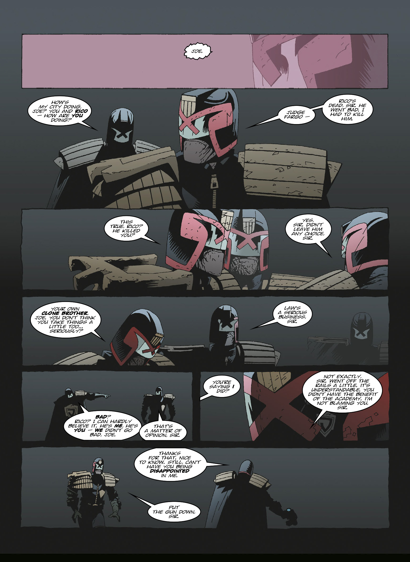 Read online Essential Judge Dredd: Origins comic -  Issue # TPB (Part 1) - 8