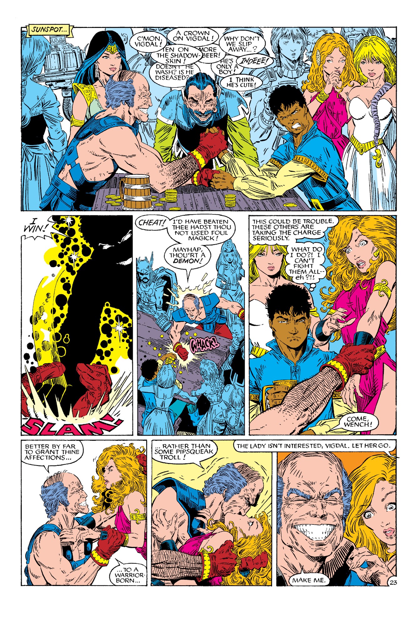 Read online New Mutants Classic comic -  Issue # TPB 5 - 28