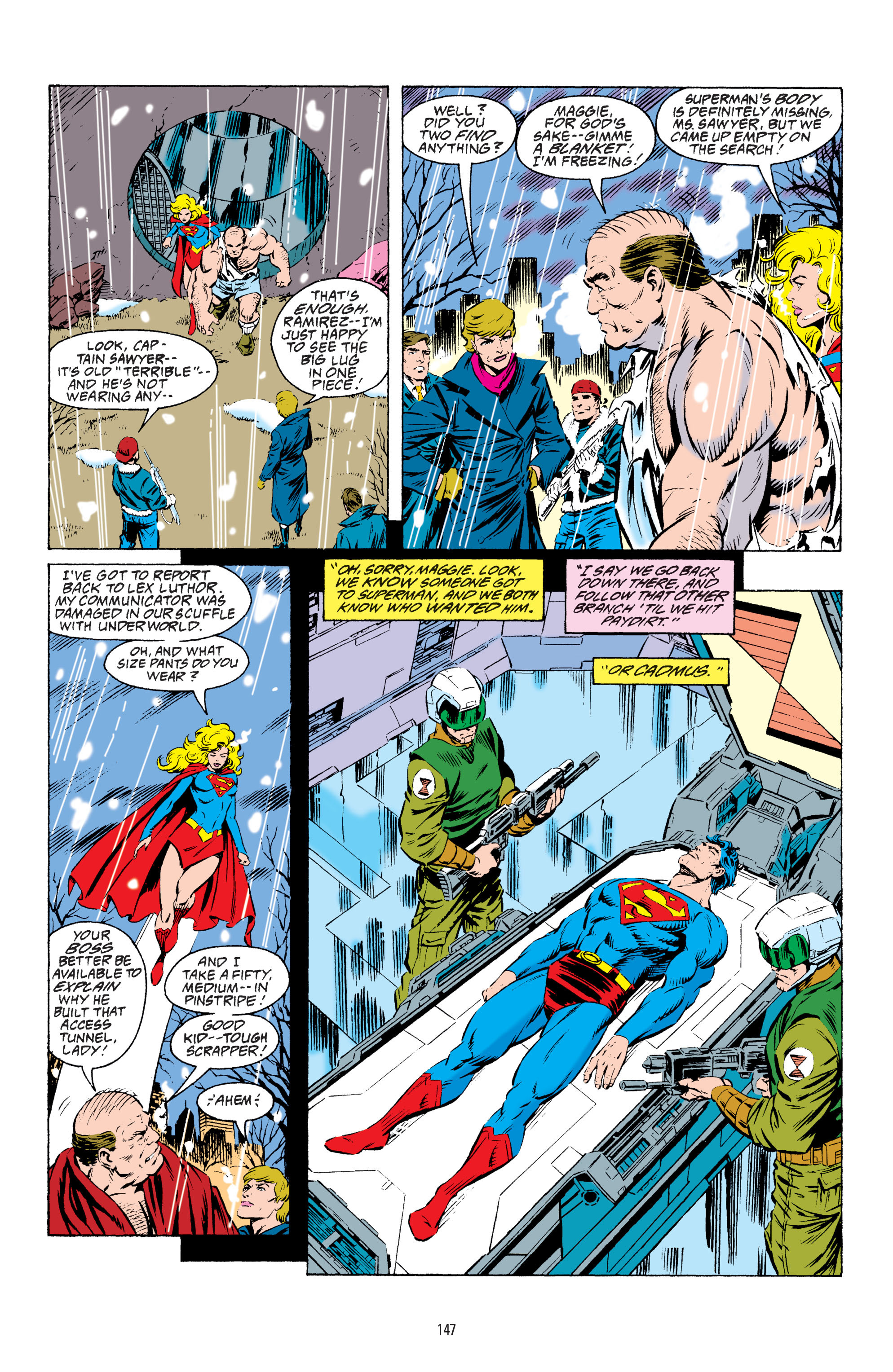 Read online Superman: The Death and Return of Superman Omnibus comic -  Issue # TPB (Part 4) - 33