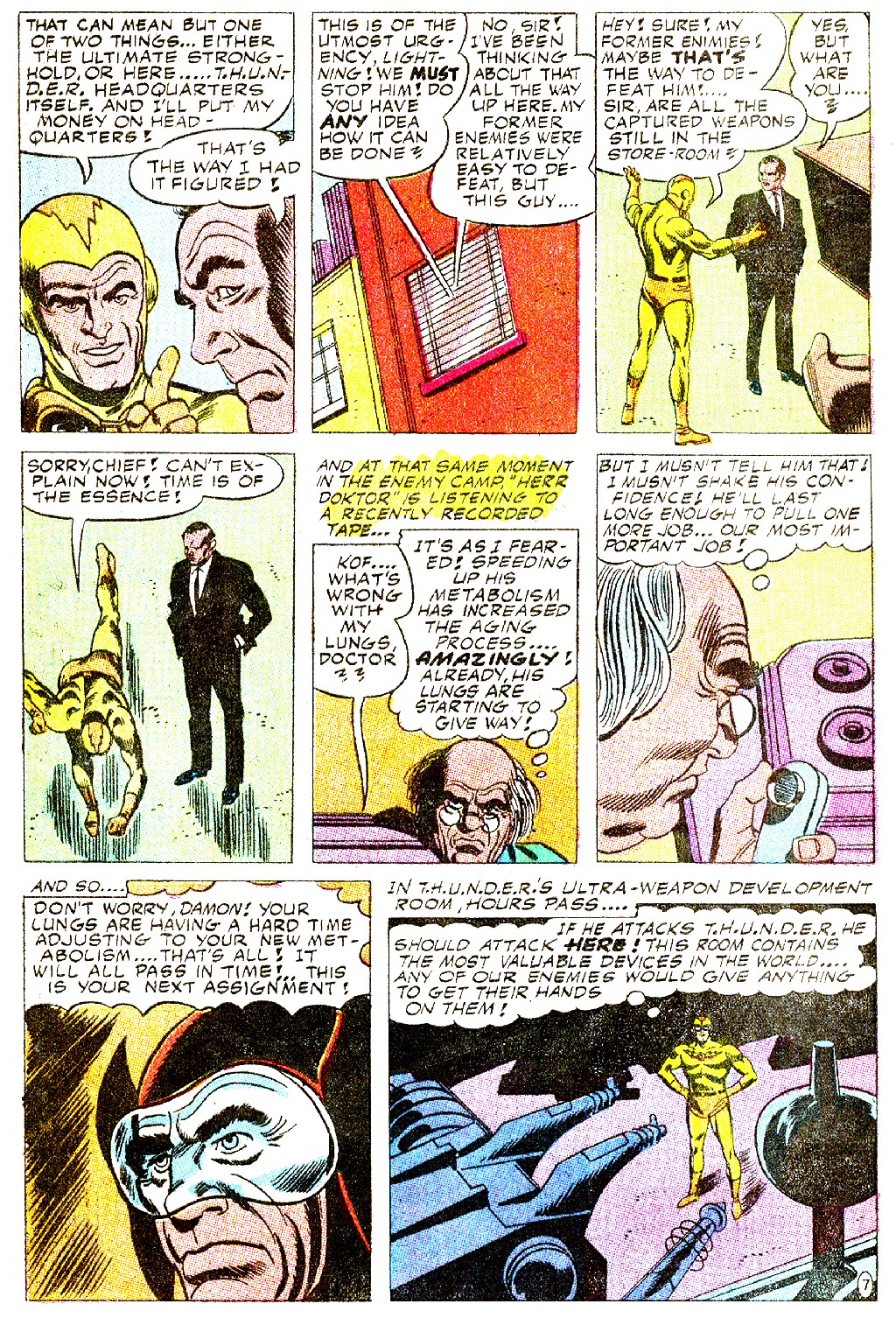 Read online T.H.U.N.D.E.R. Agents (1965) comic -  Issue #19 - 49