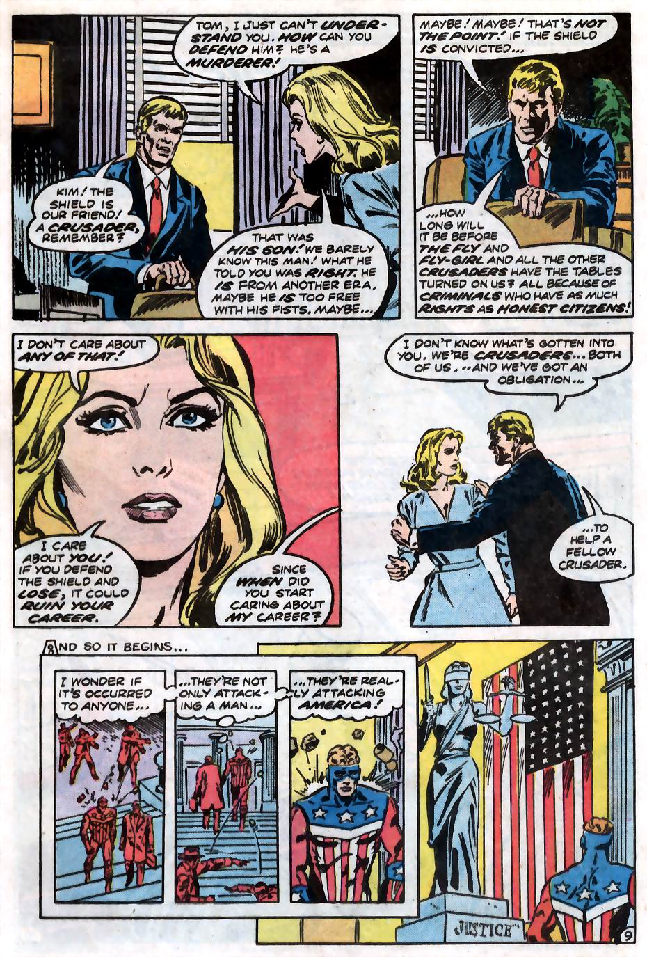 Read online The All New Adventures of the Mighty Crusaders comic -  Issue #9 - 10