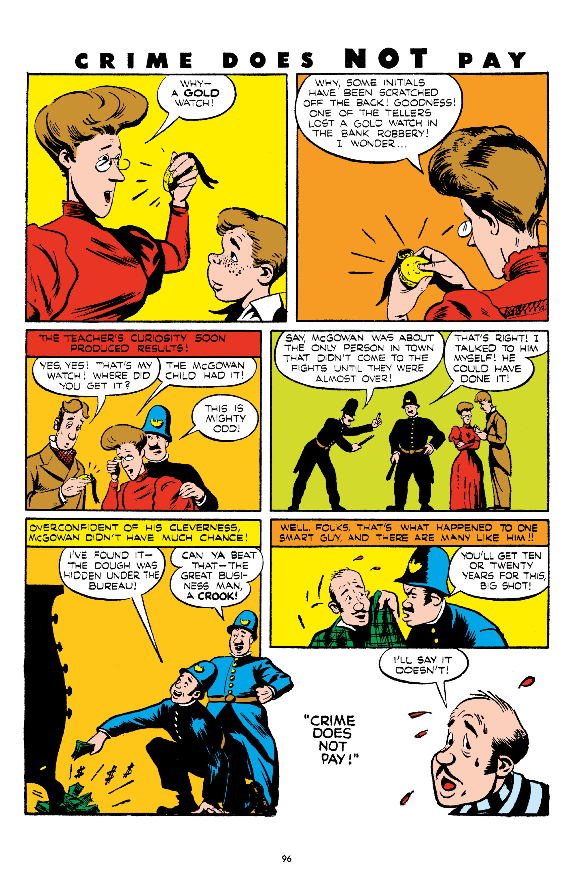 Read online Crime Does Not Pay Archives comic -  Issue # TPB 5 (Part 1) - 96