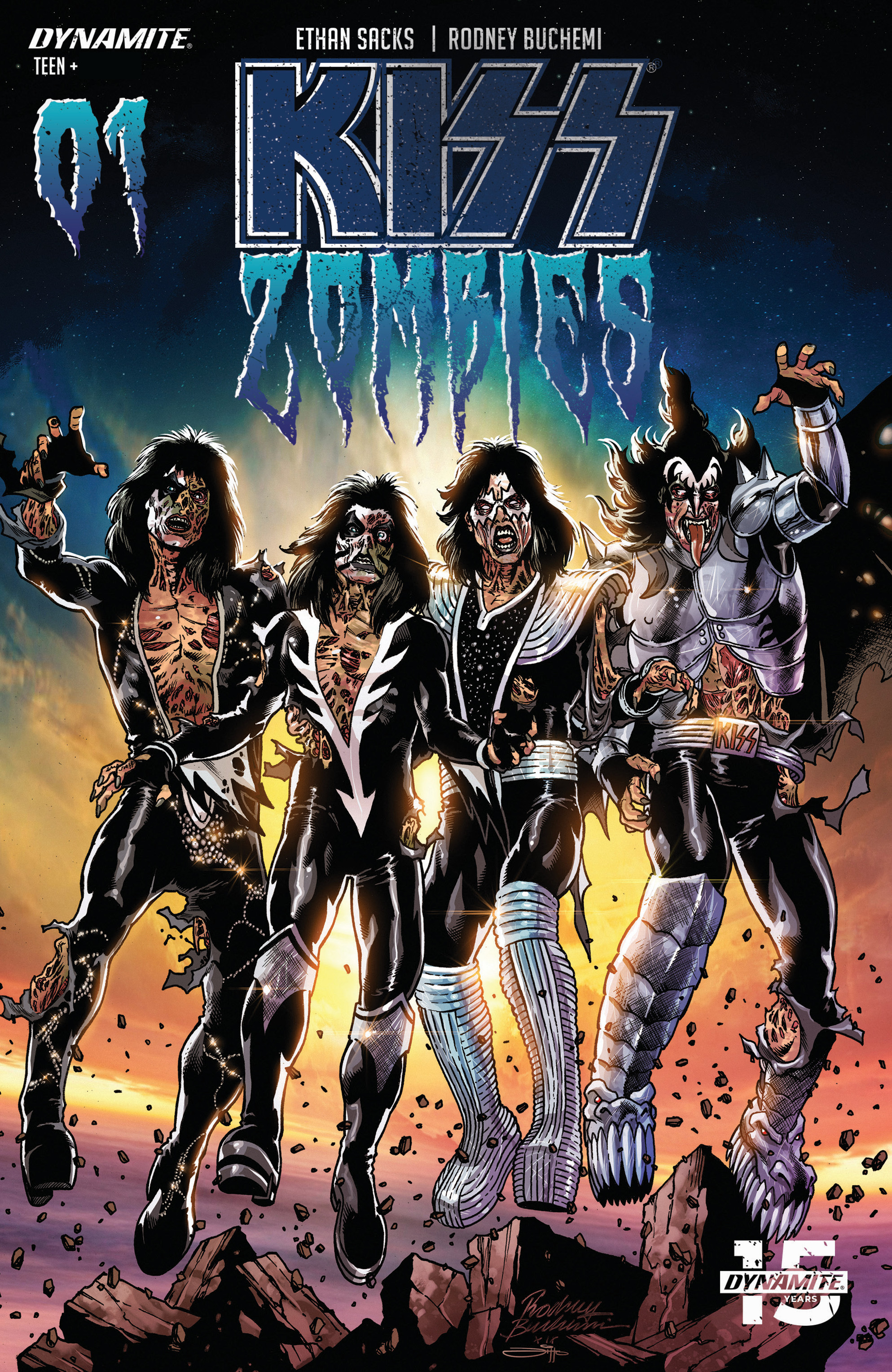 Read online Kiss: Zombies comic -  Issue #1 - 3