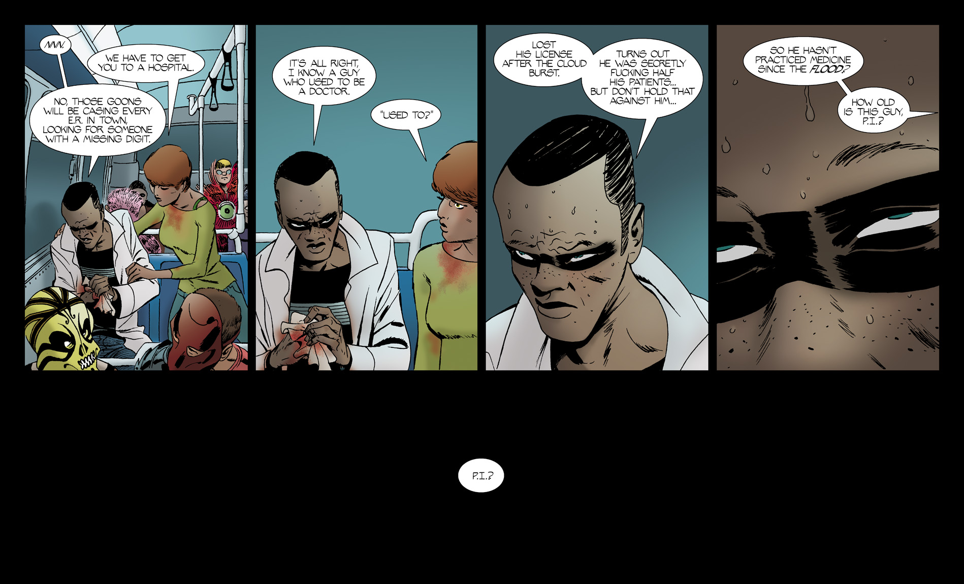 Read online The Private Eye comic -  Issue # _TPB 1 - 71