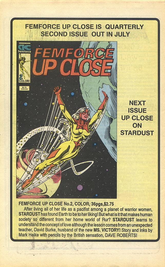 Read online Femforce comic -  Issue #50 - 41