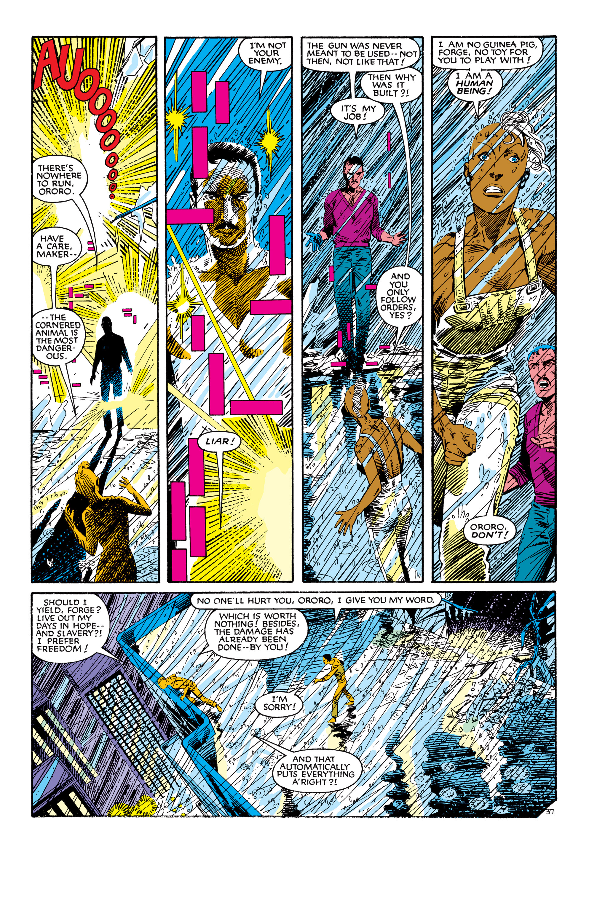 Read online Uncanny X-Men (1963) comic -  Issue #186 - 38