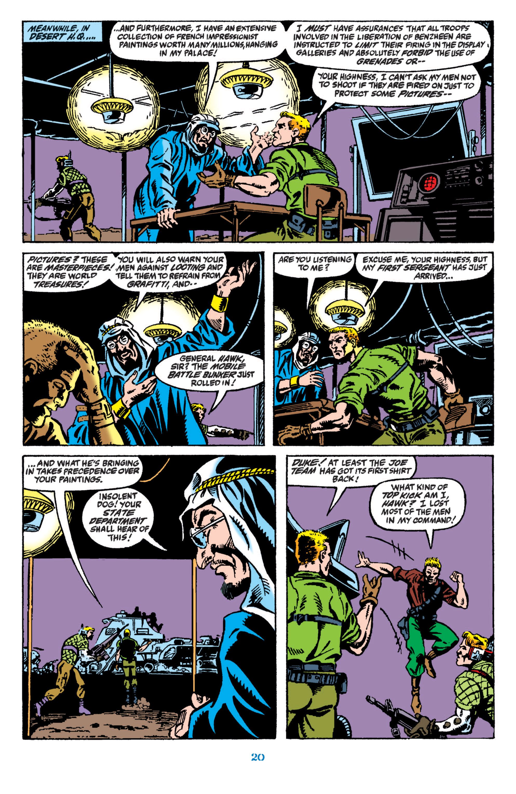 Read online Classic G.I. Joe comic -  Issue # TPB 12 (Part 1) - 21