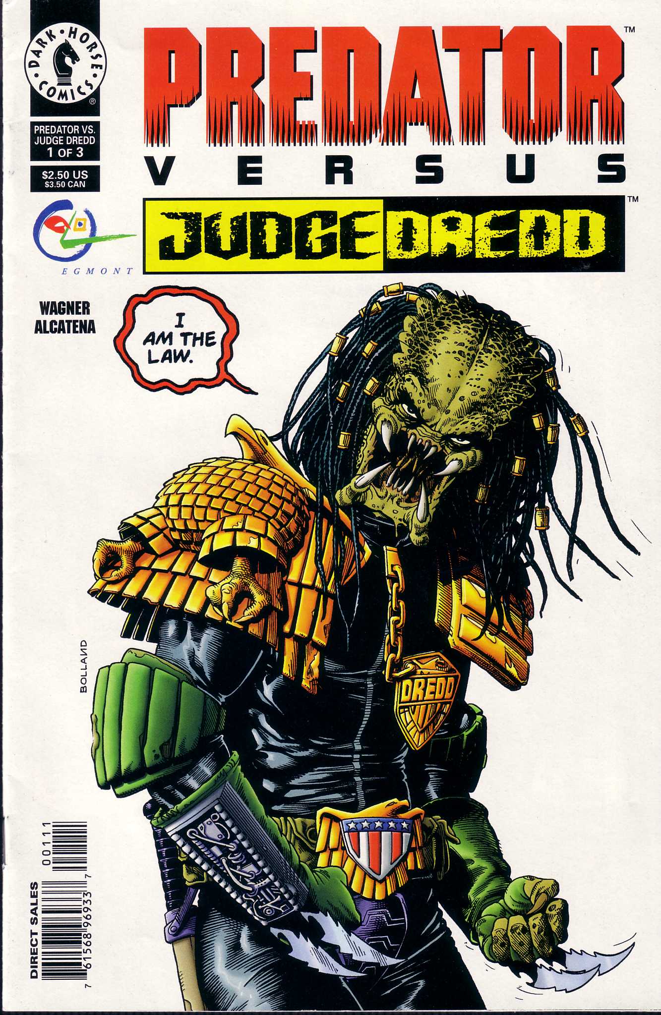 Read online Predator Versus Judge Dredd comic -  Issue #1 - 1