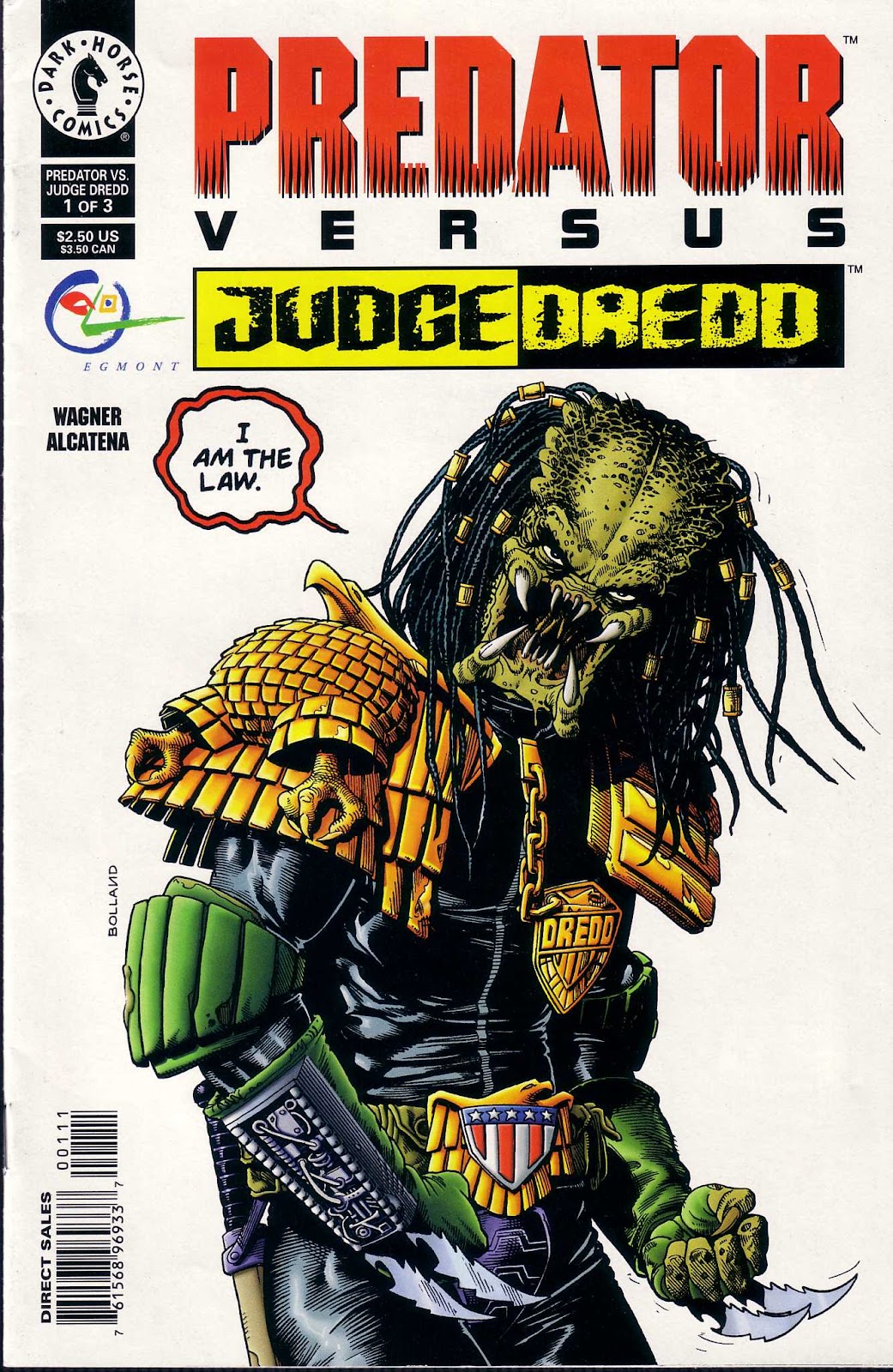 Predator Versus Judge Dredd issue 1 - Page 1