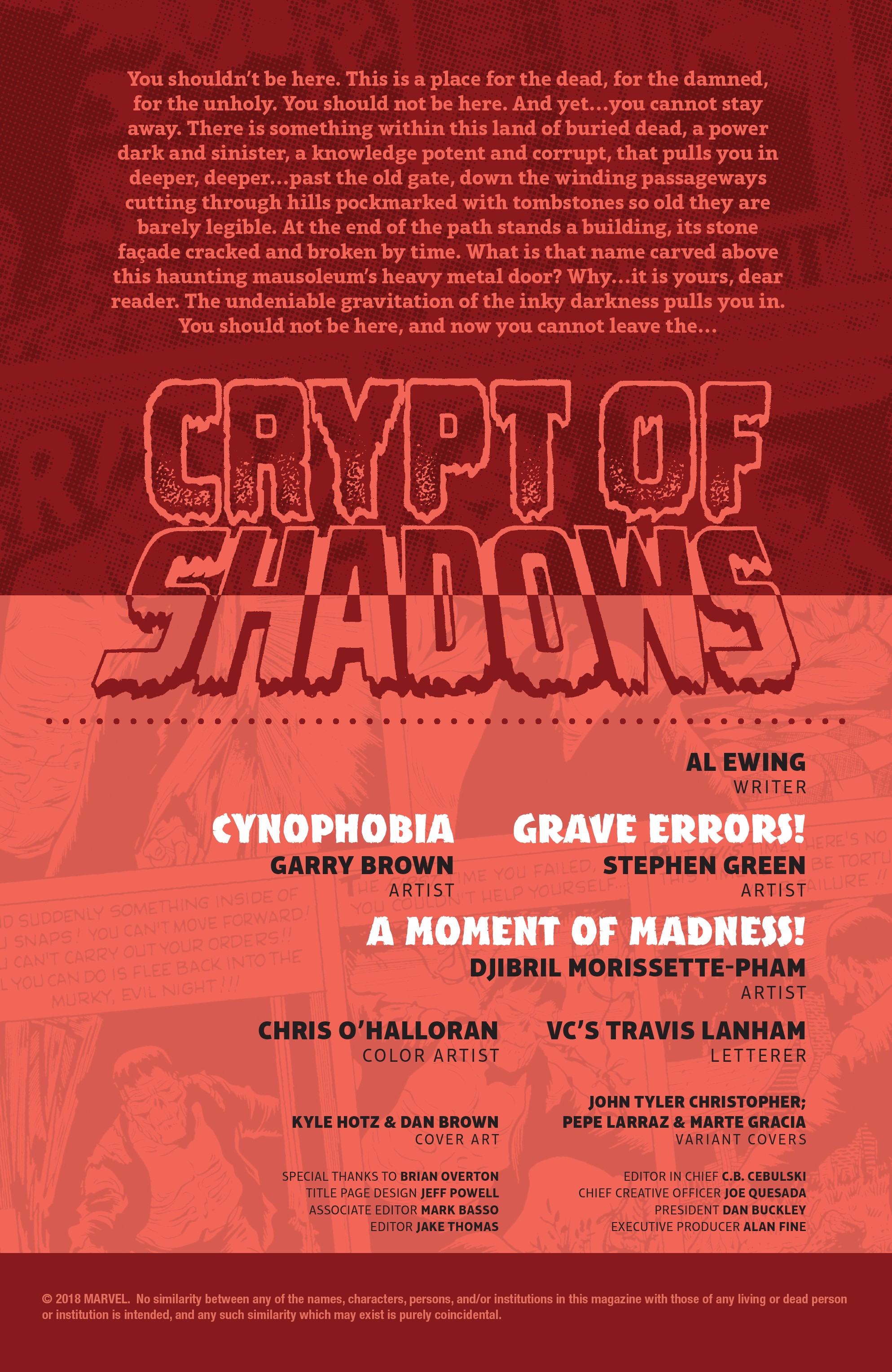 Read online Crypt of Shadows (2019) comic -  Issue # Full - 2