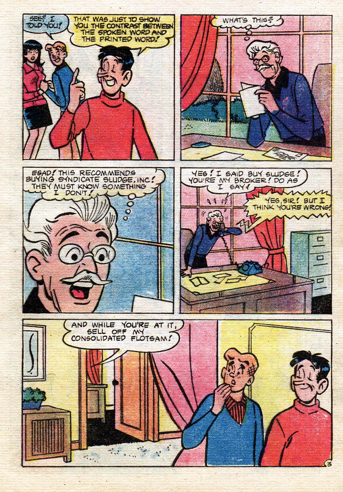 Read online Jughead Jones Comics Digest comic -  Issue #9 - 124