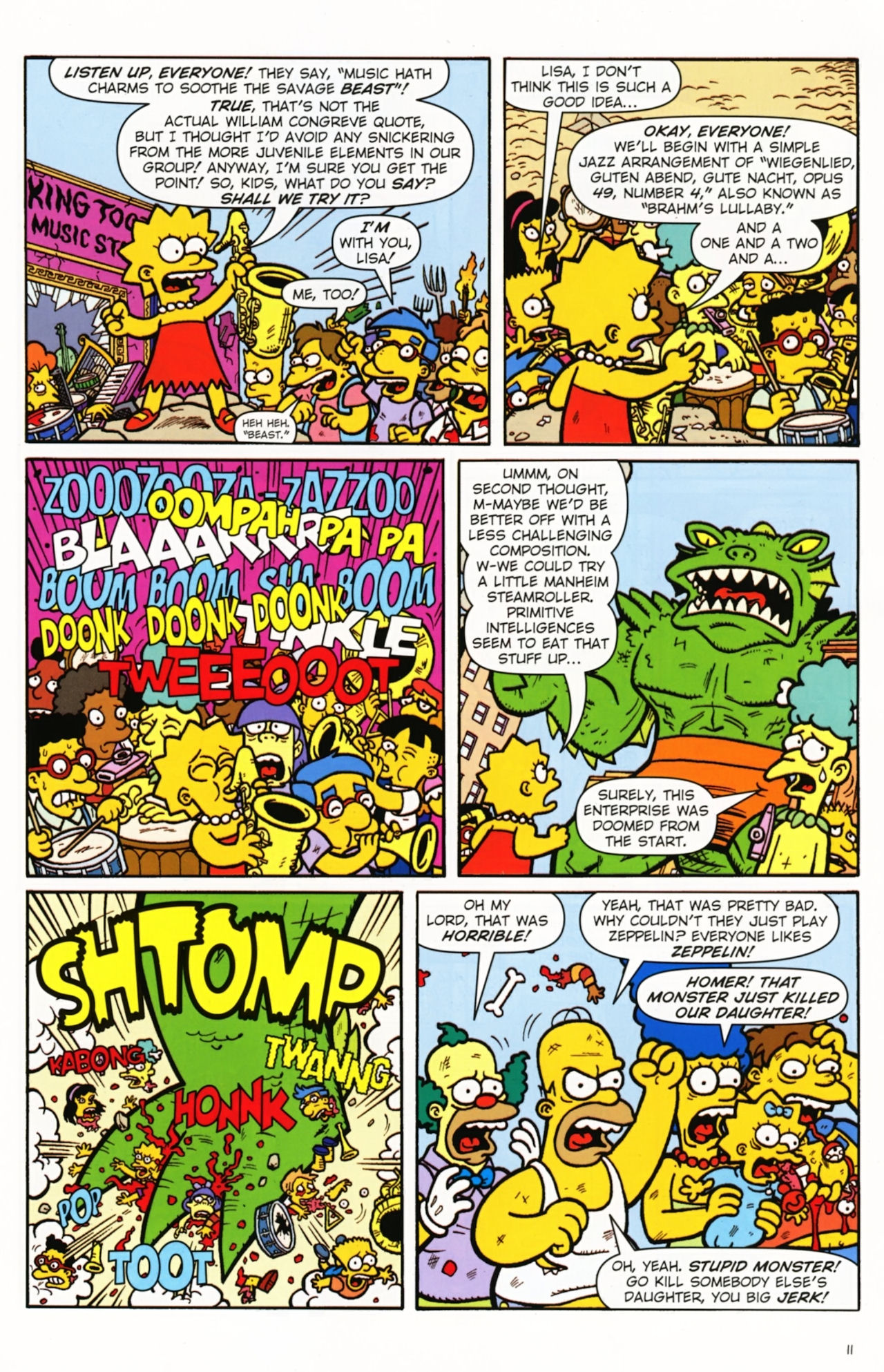 Read online Treehouse of Horror comic -  Issue #16 - 14