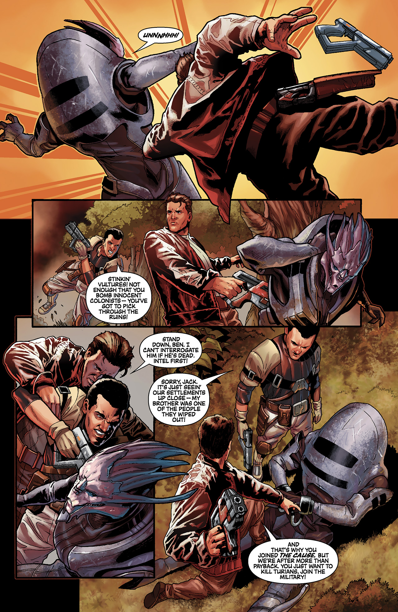 Read online Mass Effect: Evolution comic -  Issue #1 - 7