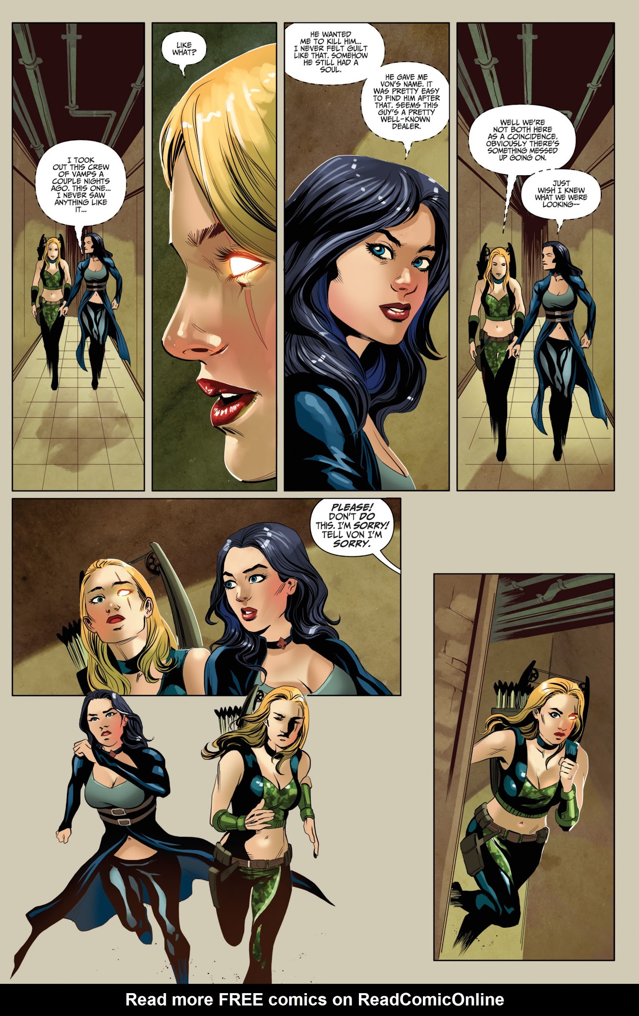 Read online Van Helsing vs. Robyn Hood comic -  Issue #1 - 18