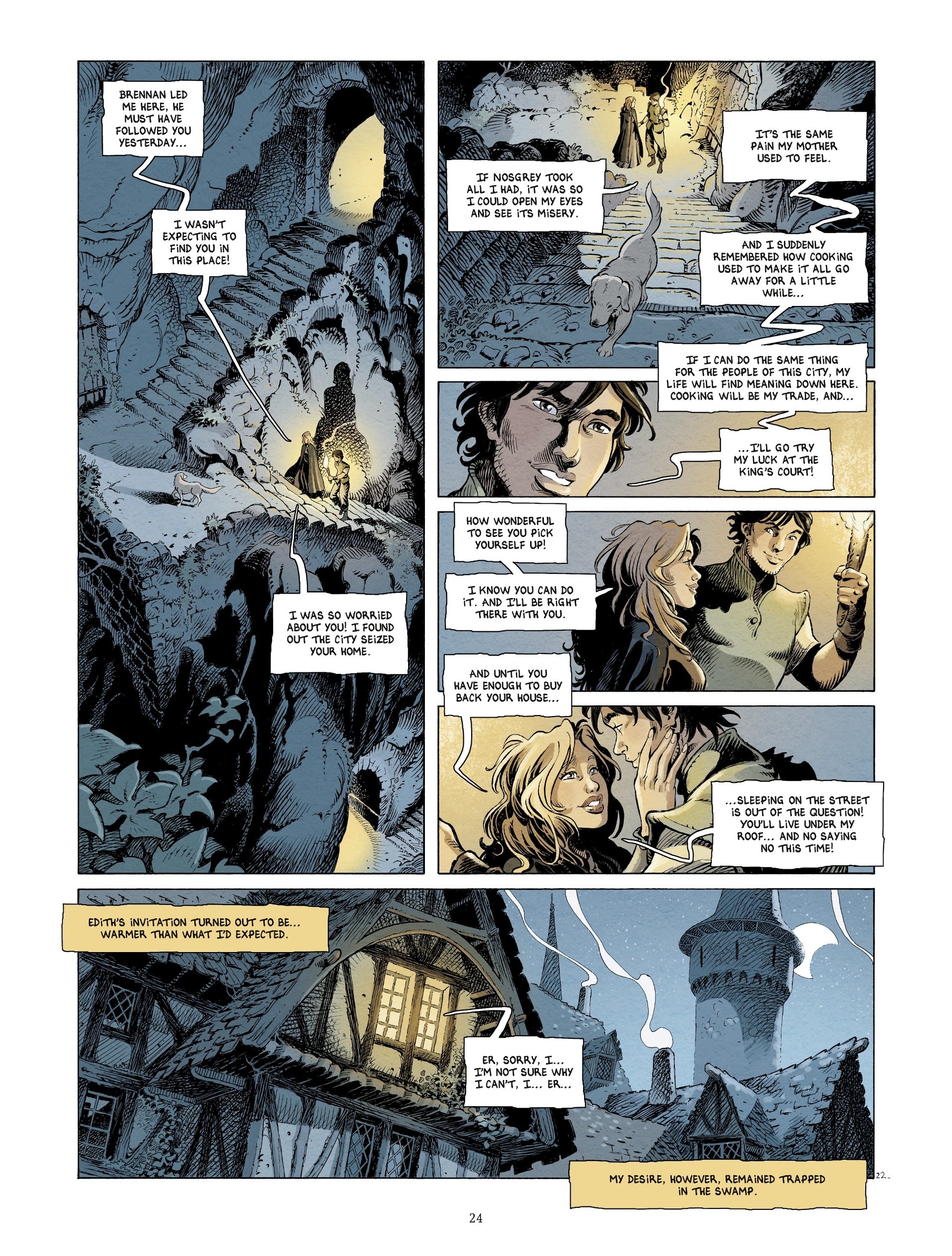 Read online Layla: A Tale of the Scarlet Swamp comic -  Issue # TPB - 26