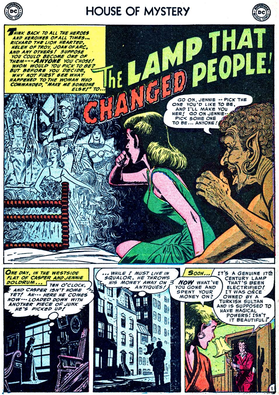 Read online House of Mystery (1951) comic -  Issue #20 - 19