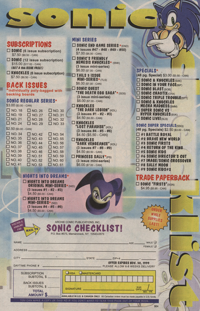 Read online Knuckles the Echidna comic -  Issue #29 - 34