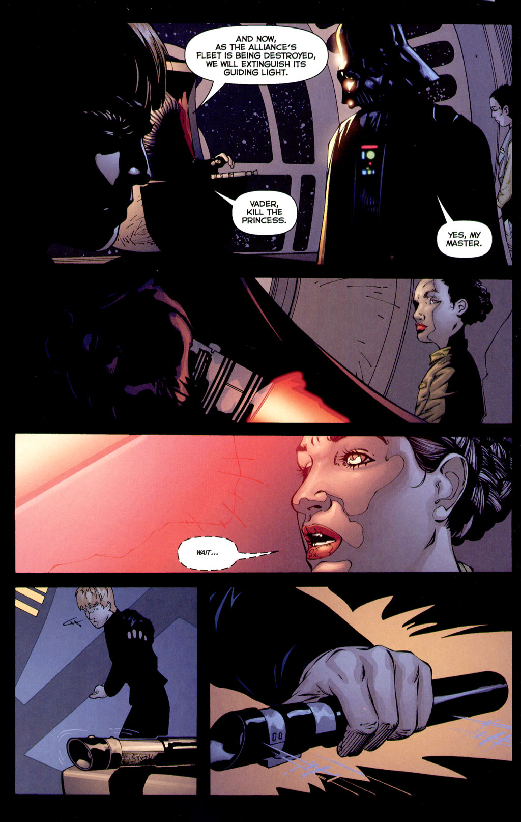 Read online Star Wars: Infinities - Return of the Jedi comic -  Issue #4 - 6