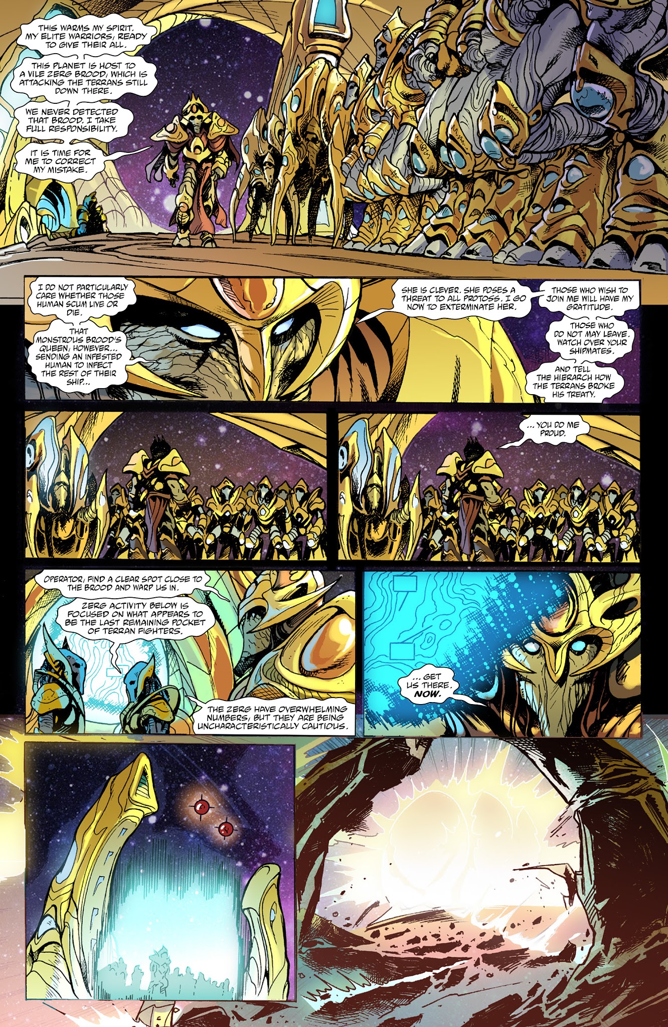 Read online Starcraft: War Chest comic -  Issue #3 - 4