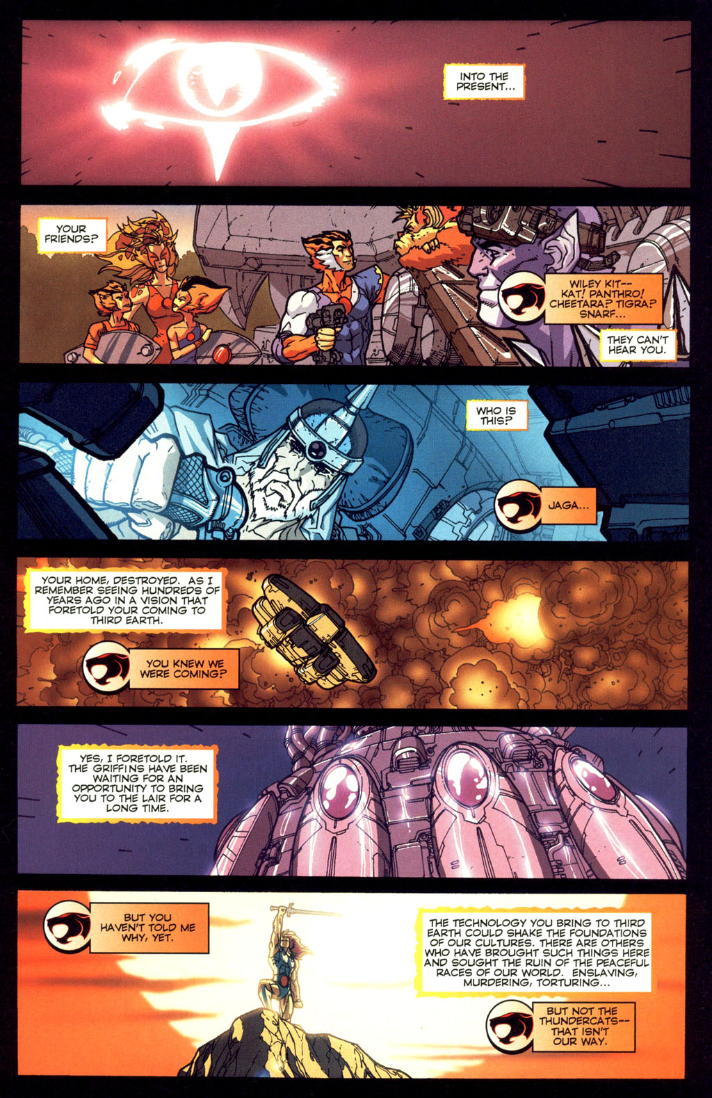 Read online ThunderCats: HammerHand's Revenge comic -  Issue #3 - 8