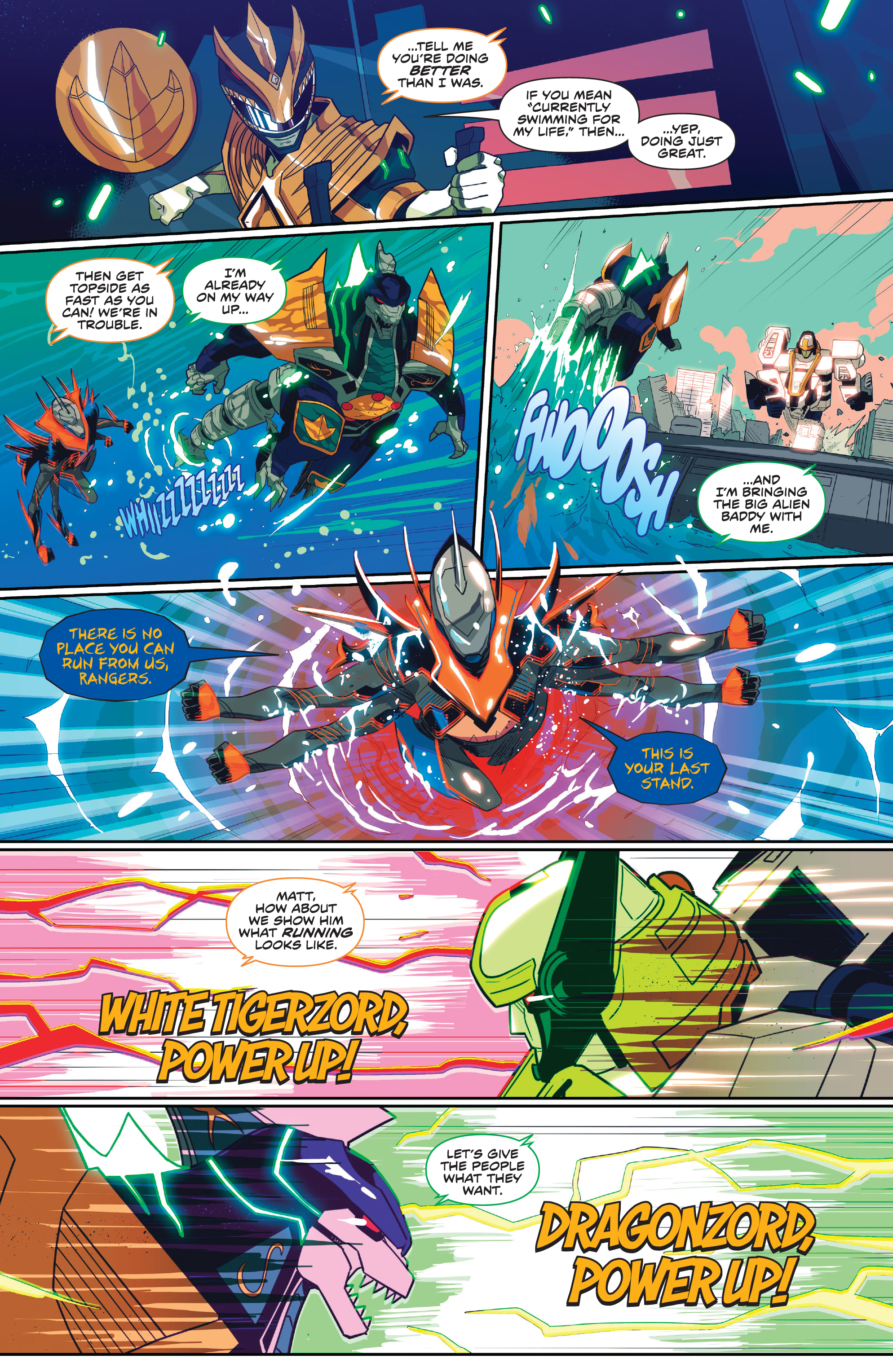 Read online Mighty Morphin comic -  Issue #15 - 20