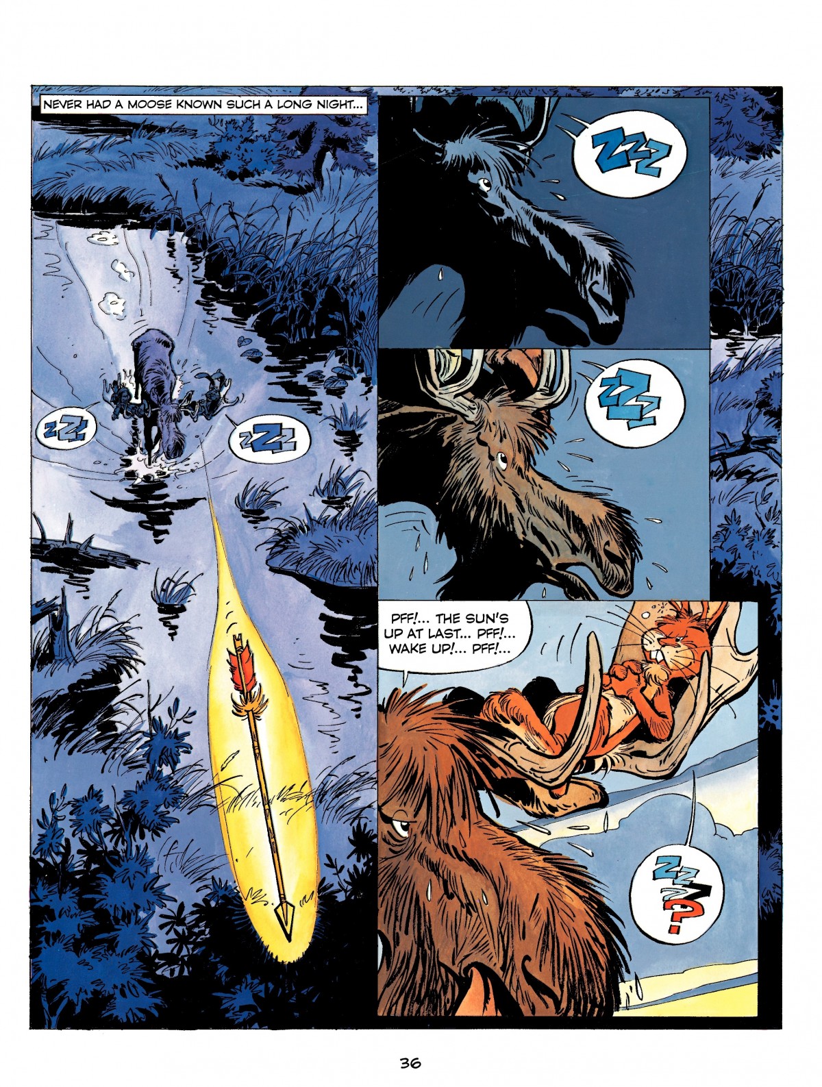 Read online Yakari comic -  Issue #11 - 36