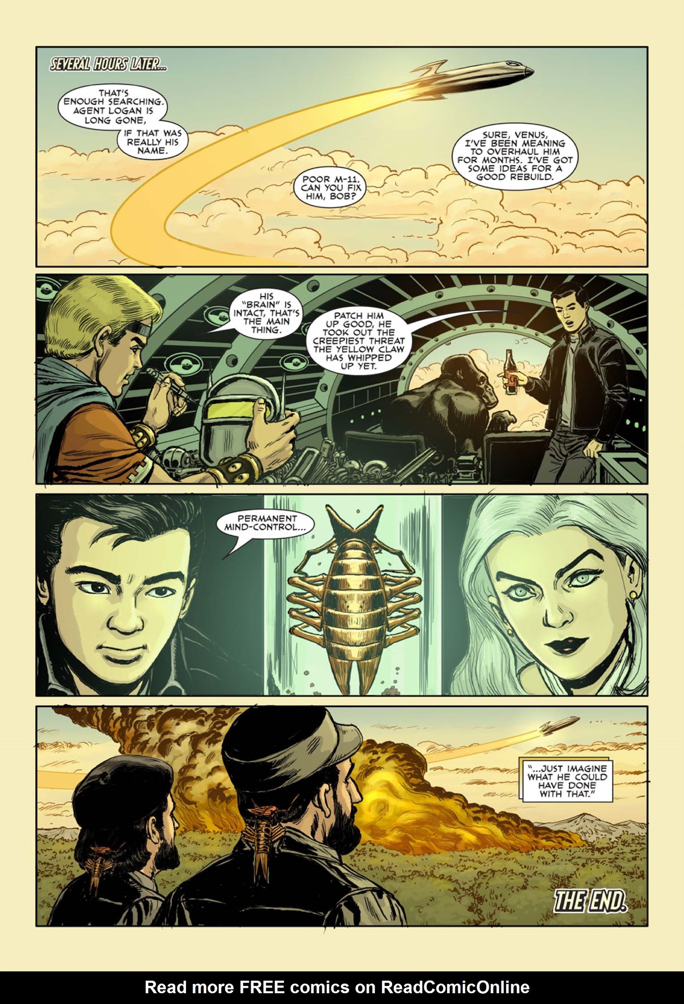 Read online Wolverine: Agent of Atlas comic -  Issue #3 - 5