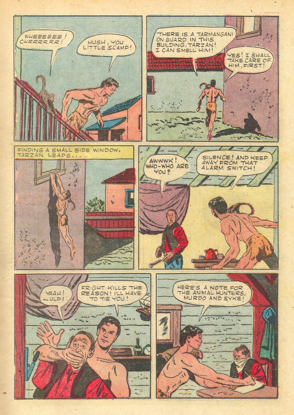 Read online Tarzan (1948) comic -  Issue #23 - 23