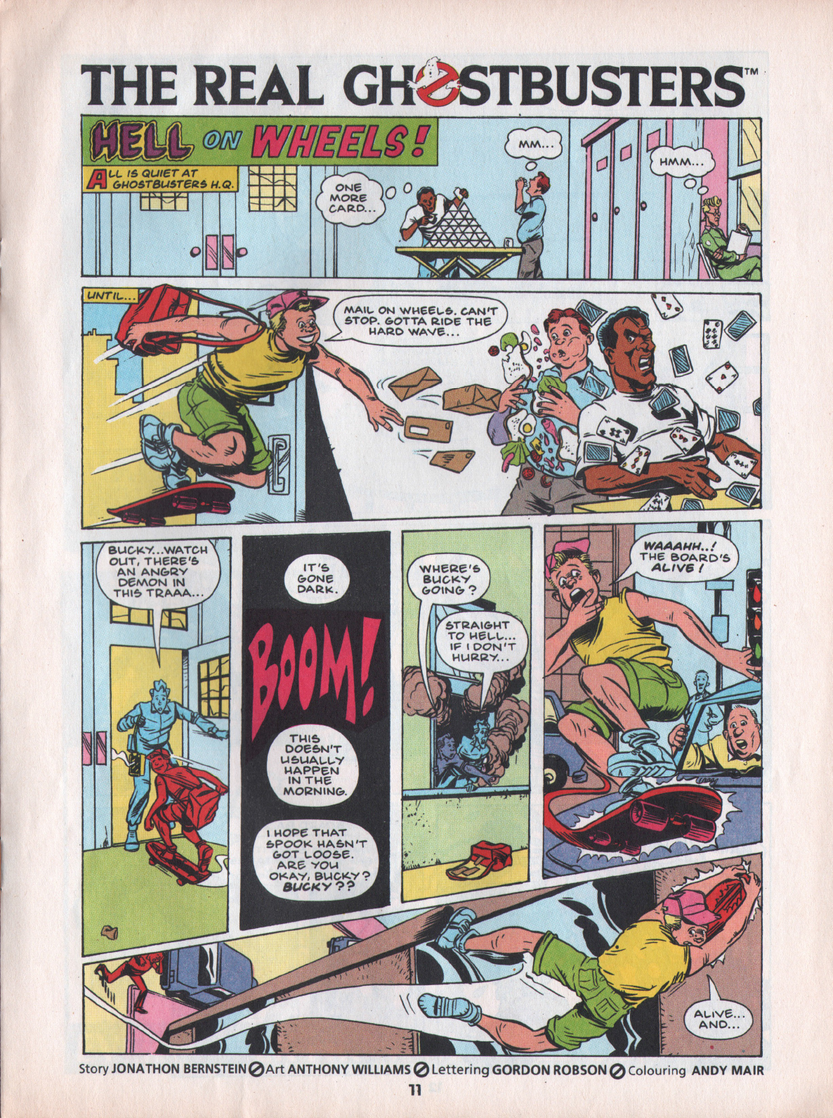 Read online The Real Ghostbusters comic -  Issue #77 - 11