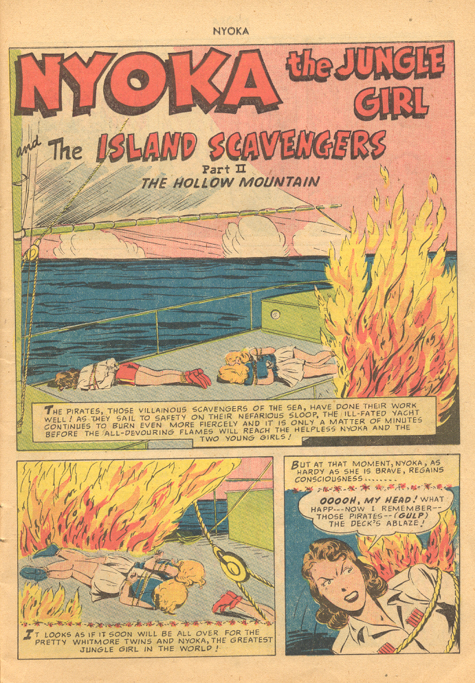 Read online Nyoka the Jungle Girl (1945) comic -  Issue #42 - 11