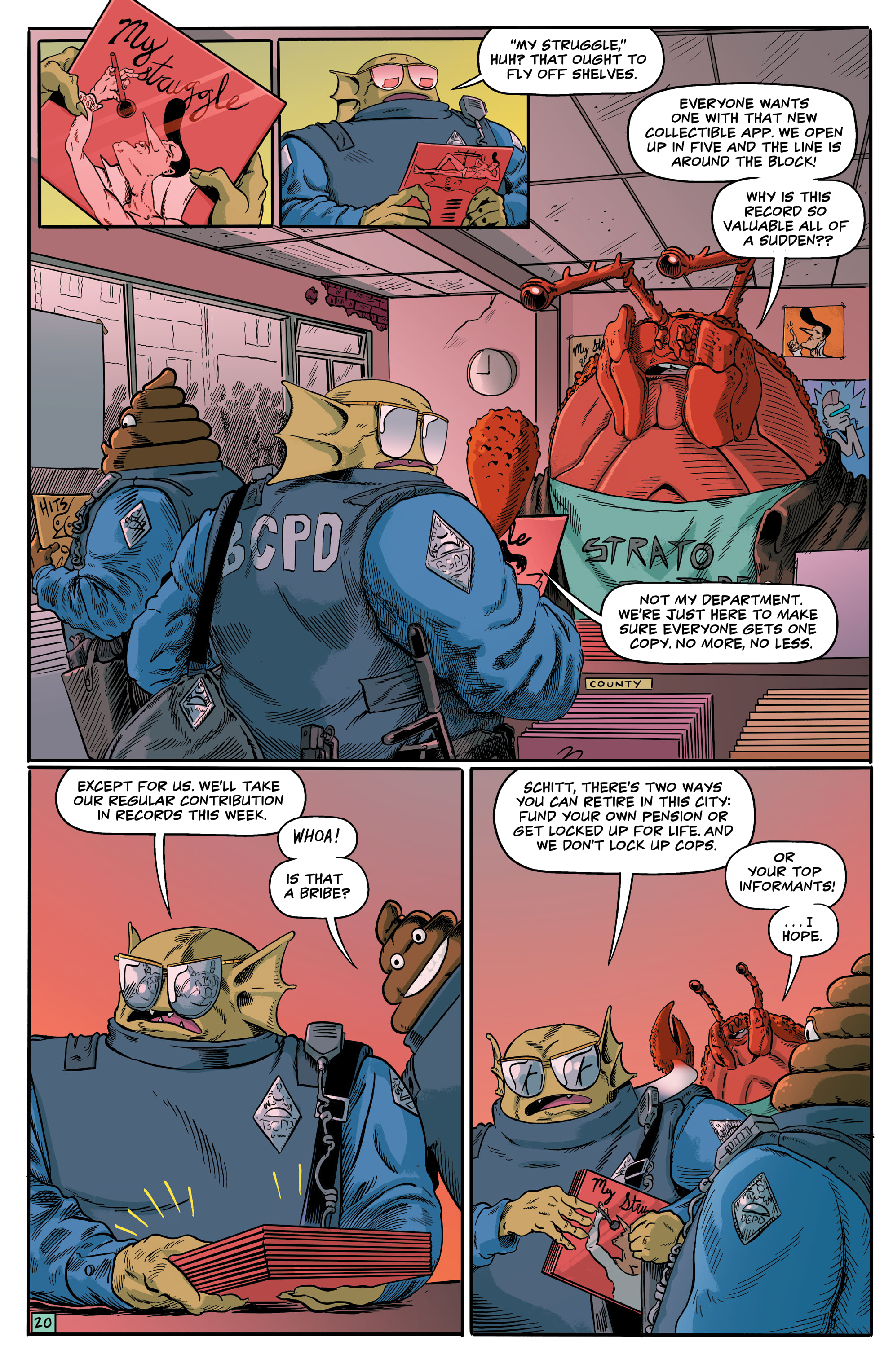 Read online Justice Warriors comic -  Issue #1 - 22