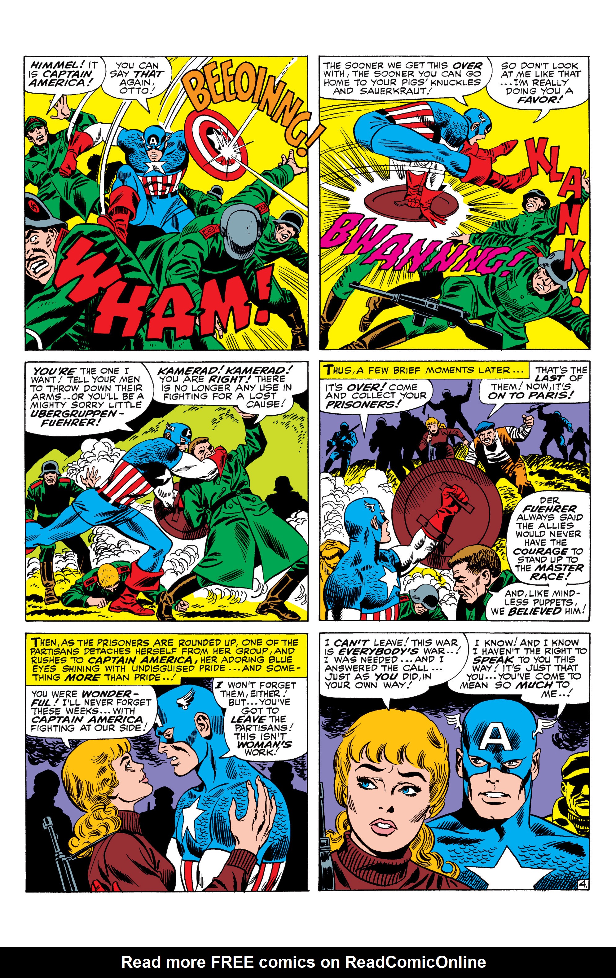 Read online Marvel Masterworks: Captain America comic -  Issue # TPB 1 (Part 3) - 8