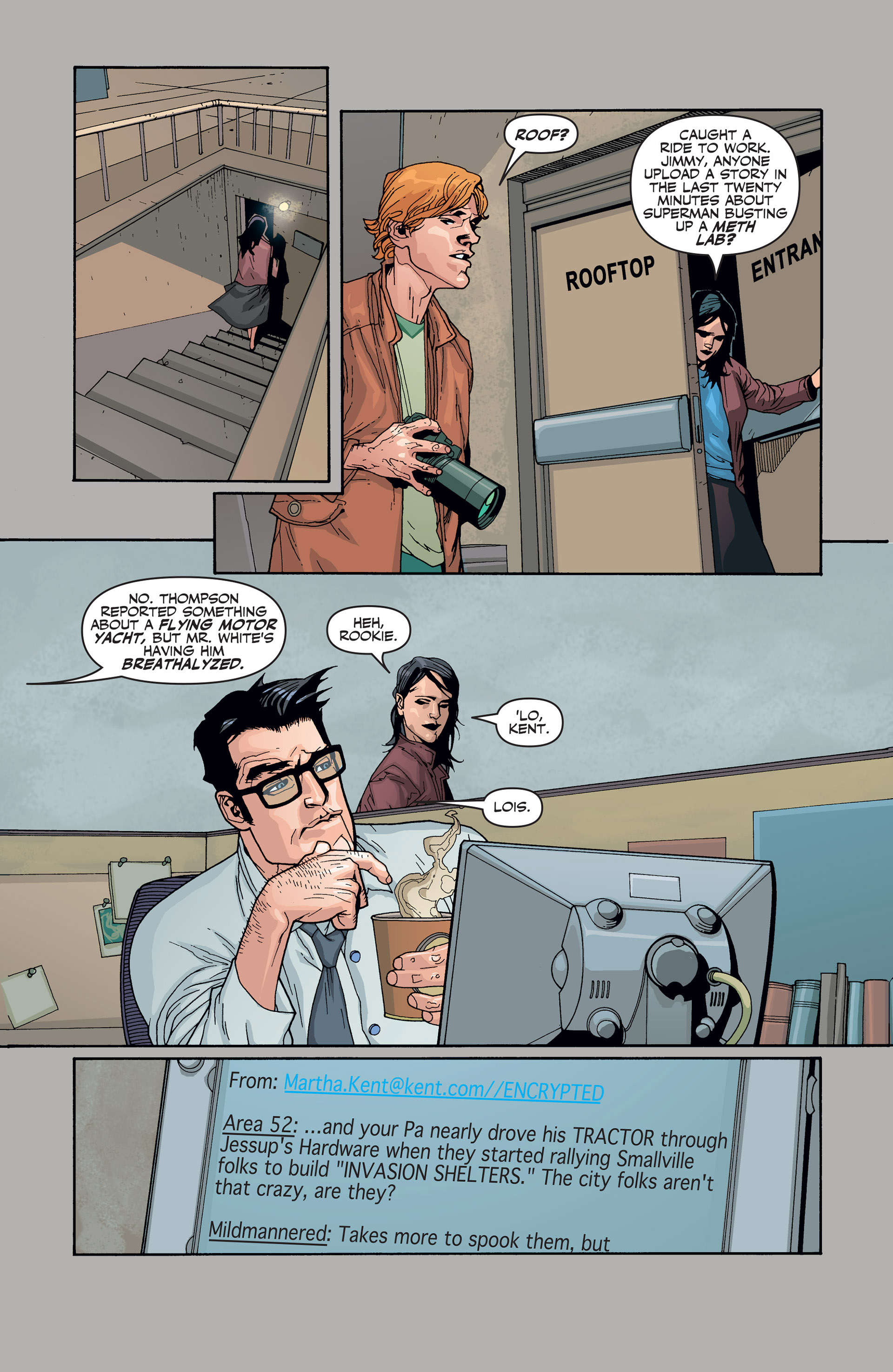 Read online Superman: Birthright (2003) comic -  Issue #9 - 9