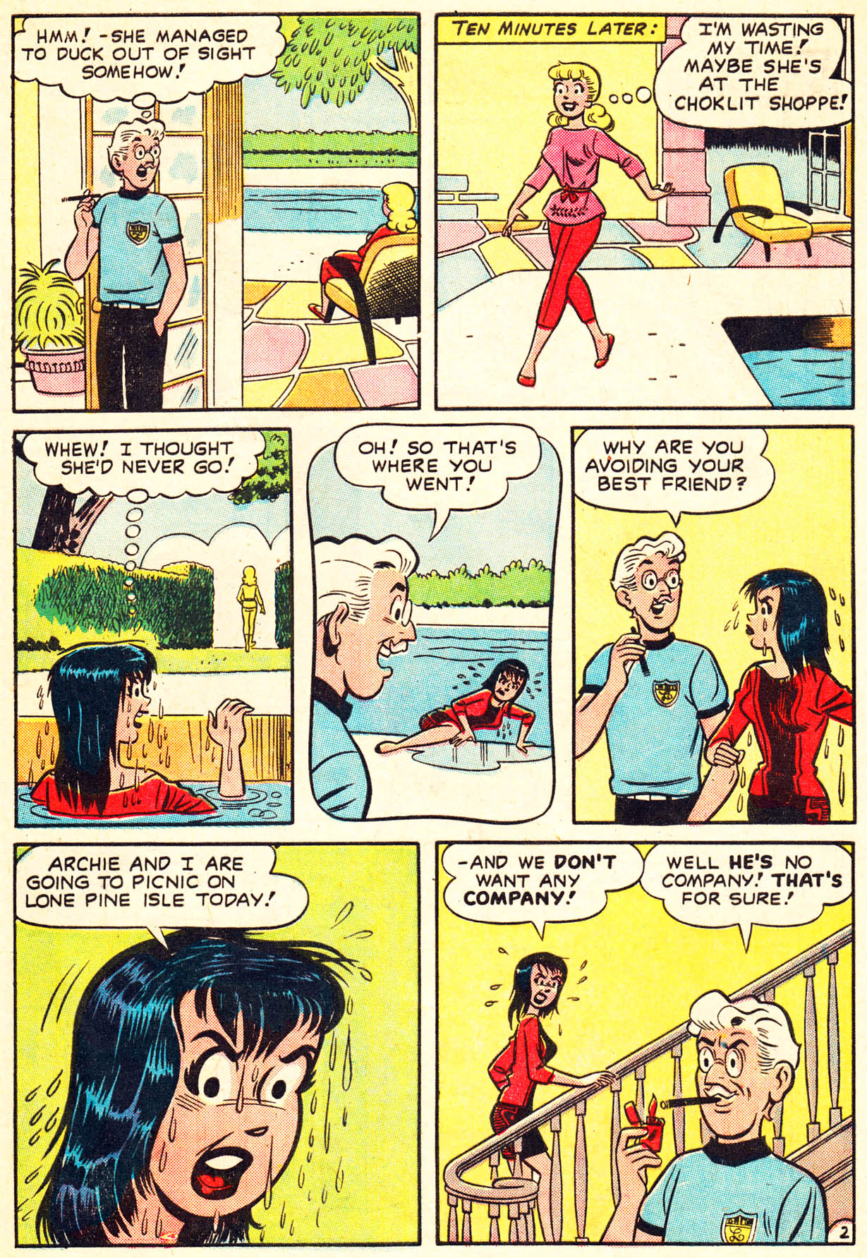 Read online Archie's Girls Betty and Veronica comic -  Issue #72 - 21