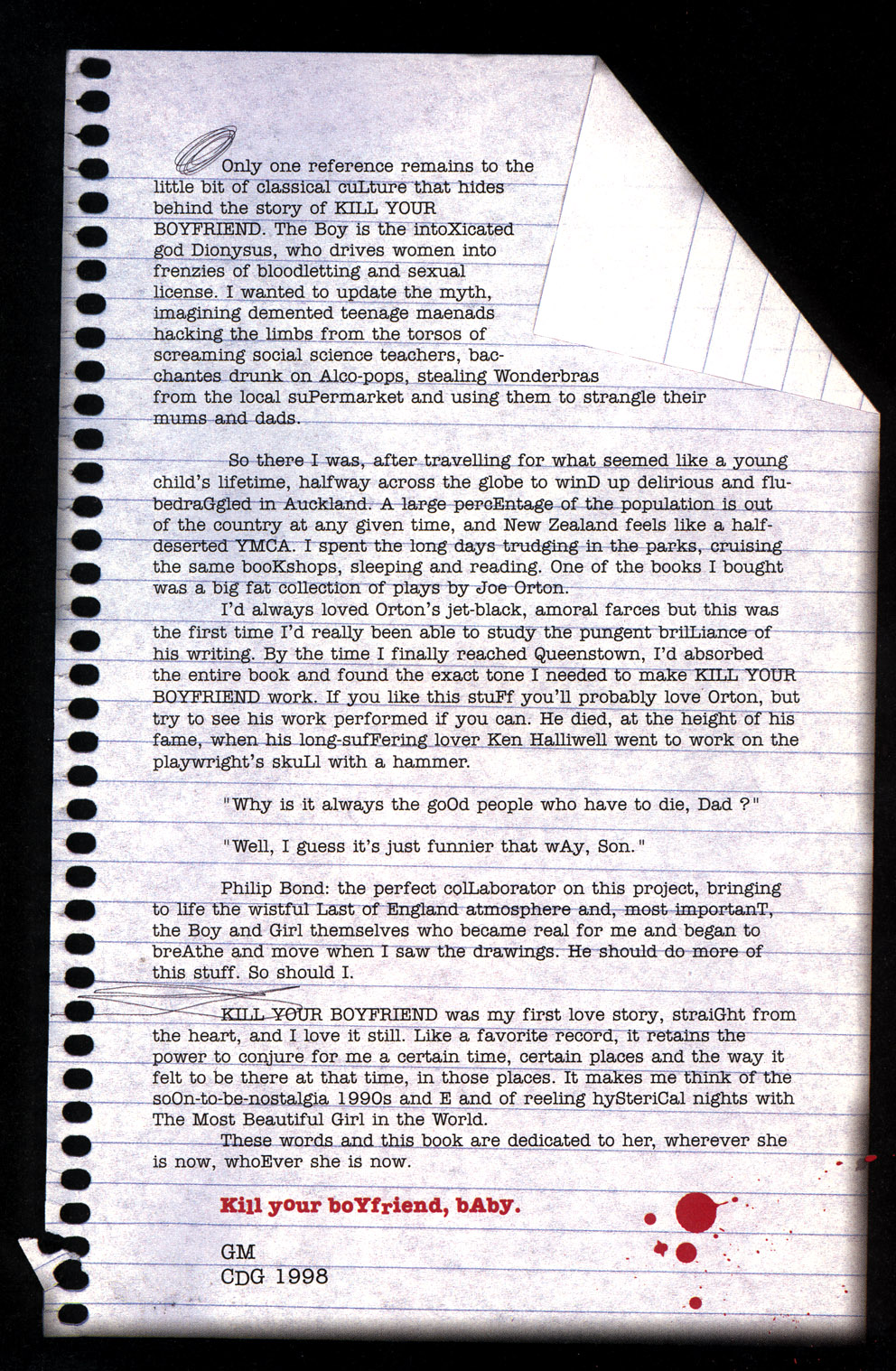 Read online Kill Your Boyfriend comic -  Issue # Full - 60