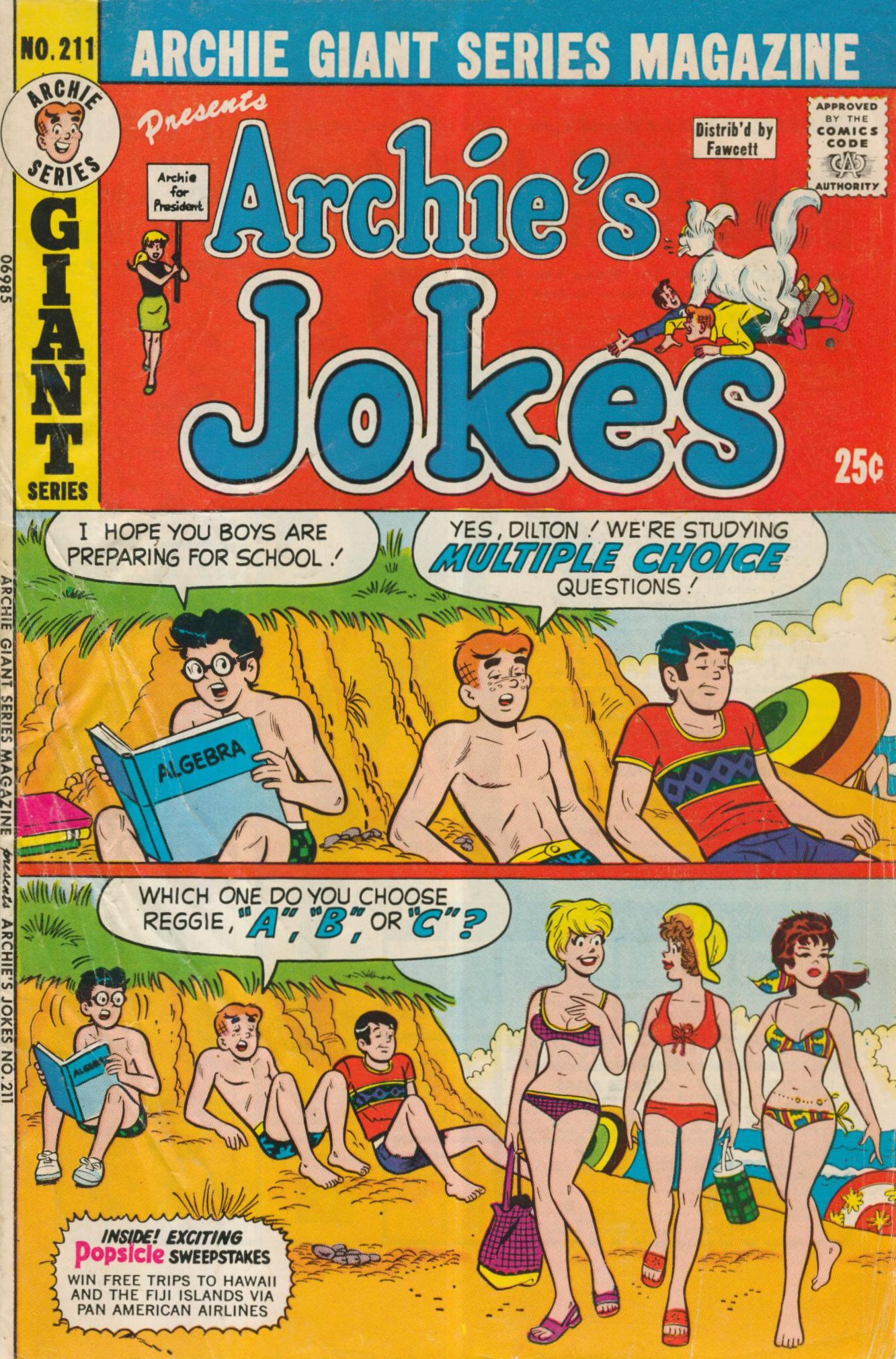 Read online Archie Giant Series Magazine comic -  Issue #211 - 1